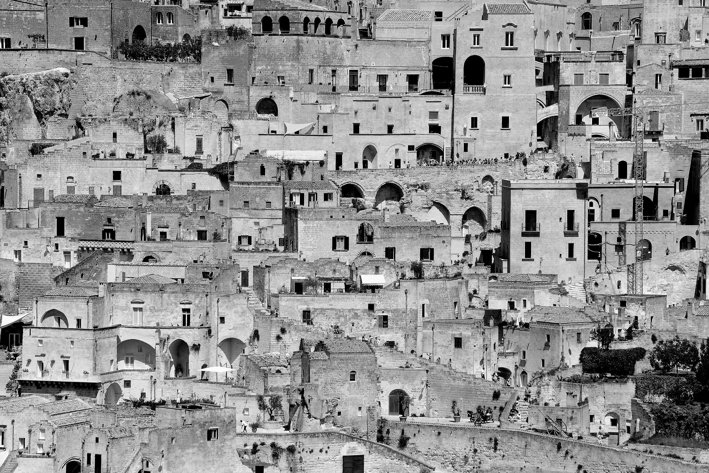 Particolare dei Sassi di Matera