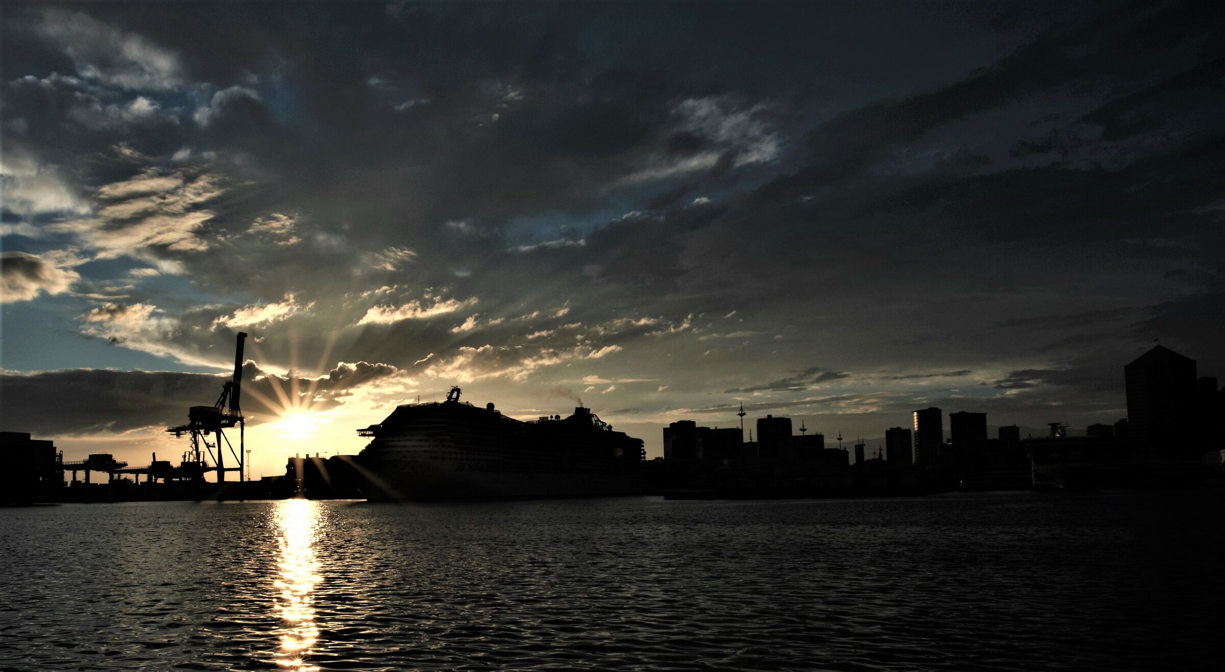 Skyline al tramonto...