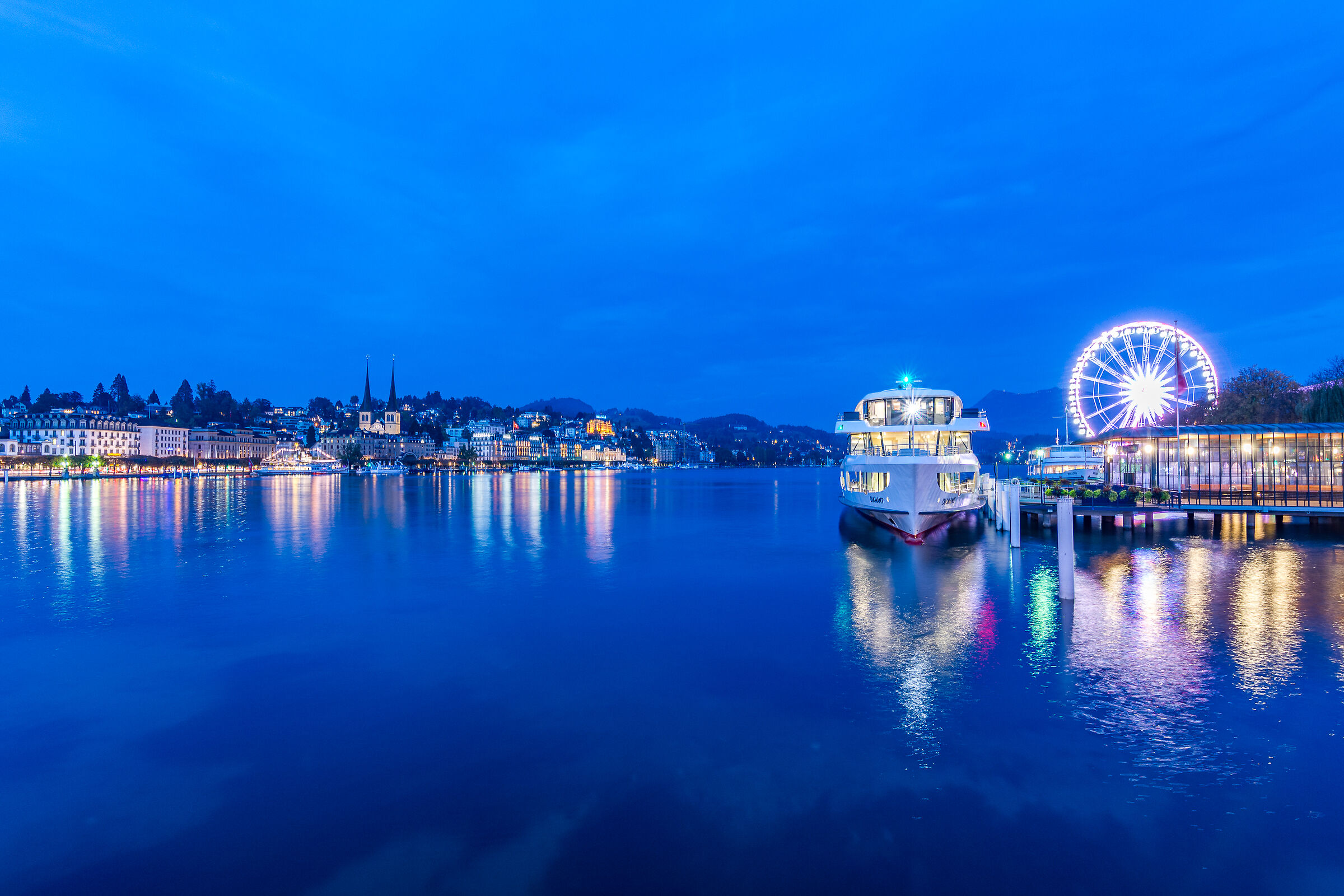 Lucerne... beautiful at night!