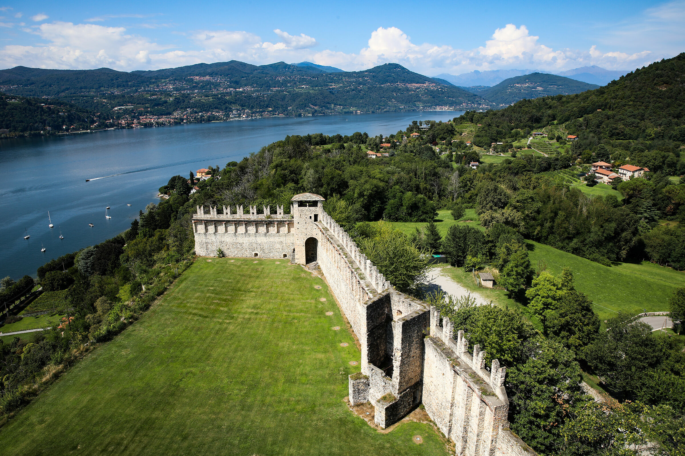View of Lake Maggiore- Angefa Rock