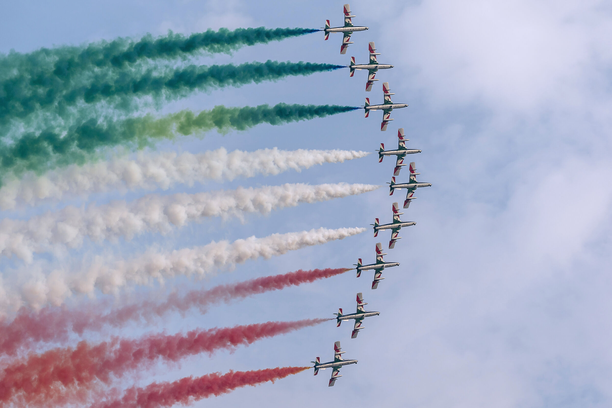 Linate Airshow Tricolor Arrows 12 Oct.2019