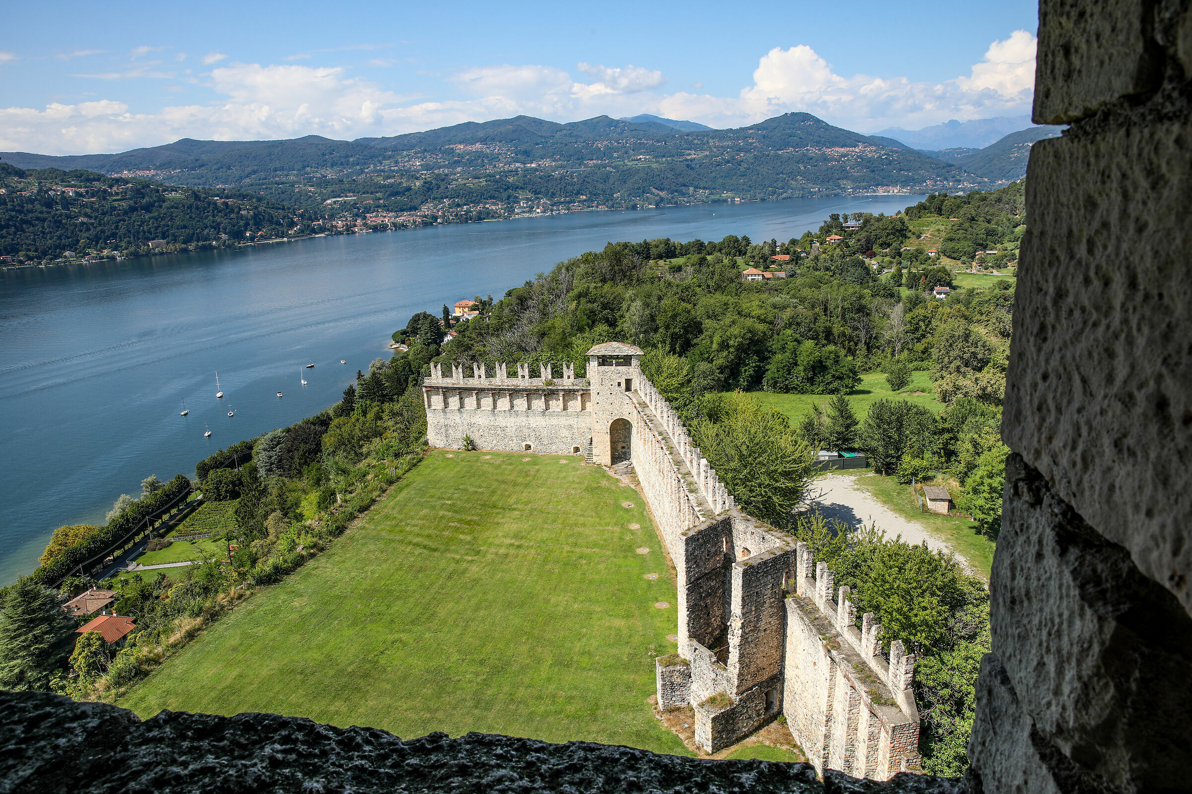 View from the Rock of Angera