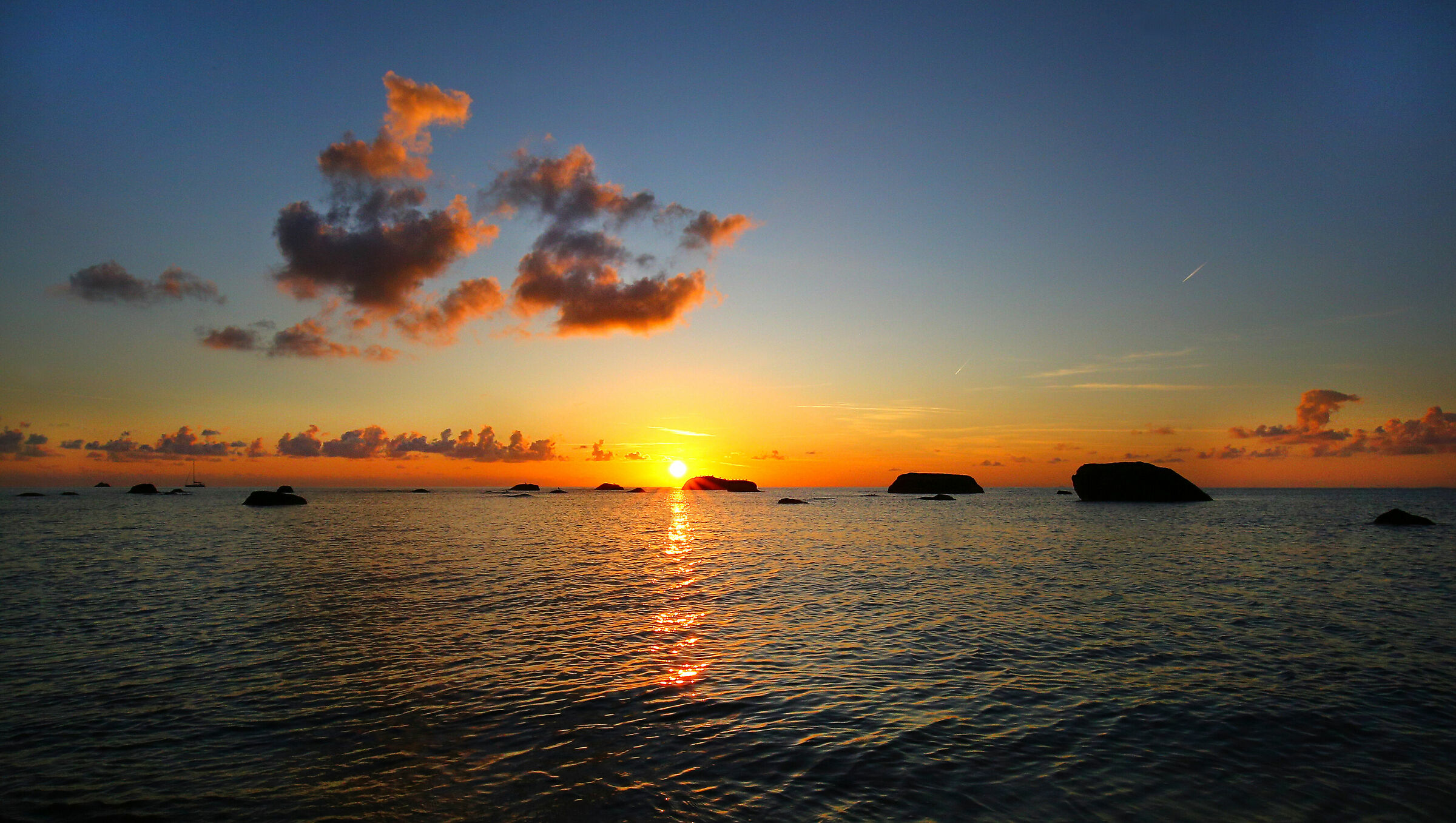 Sunset at Forio Ischia