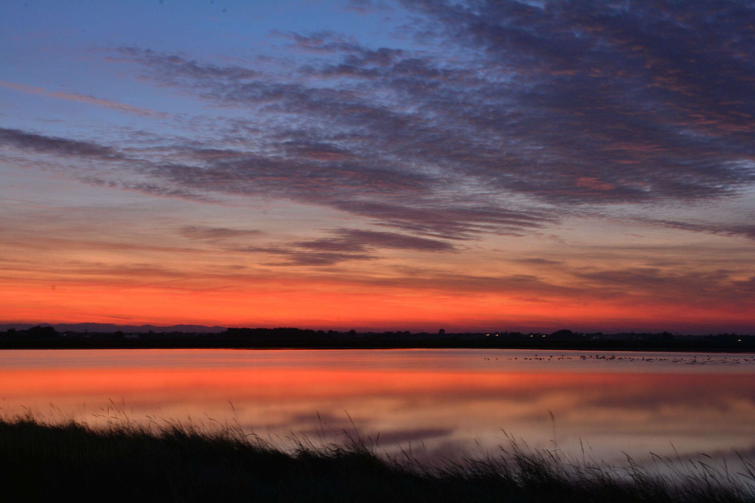 Tramonto sulle saline di Cervia 3