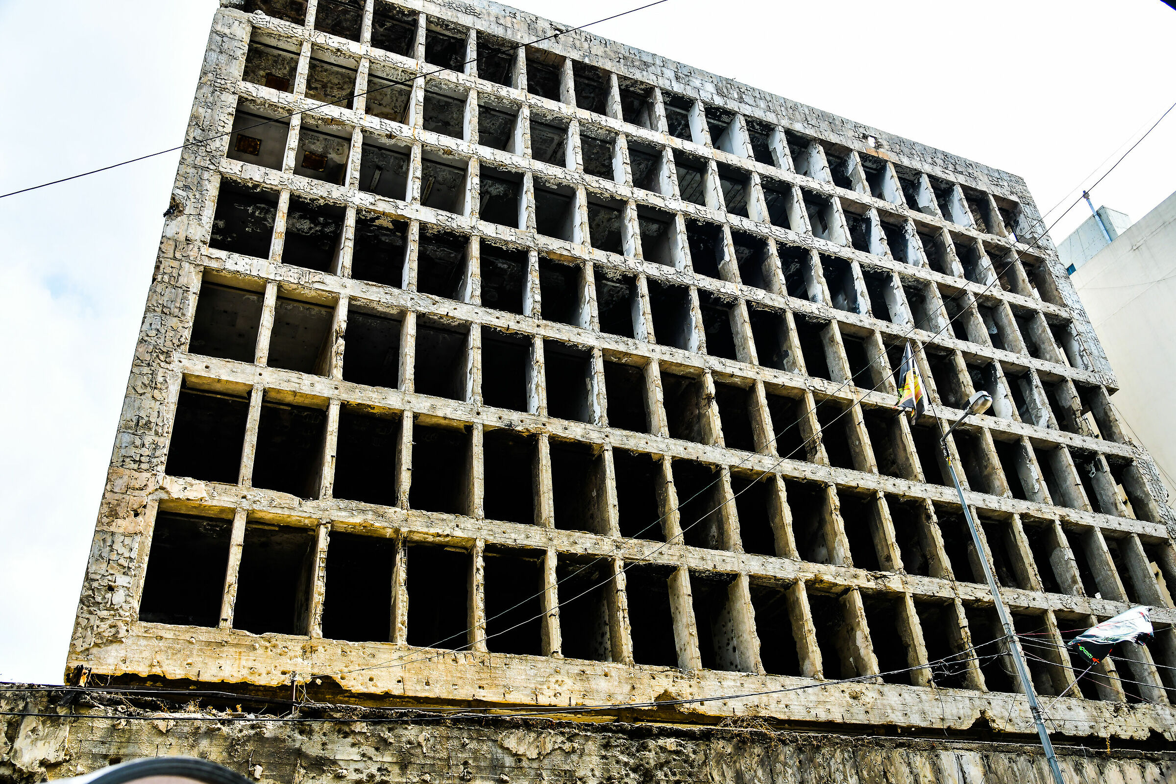 beirut - testimonianza della guerra civile durata