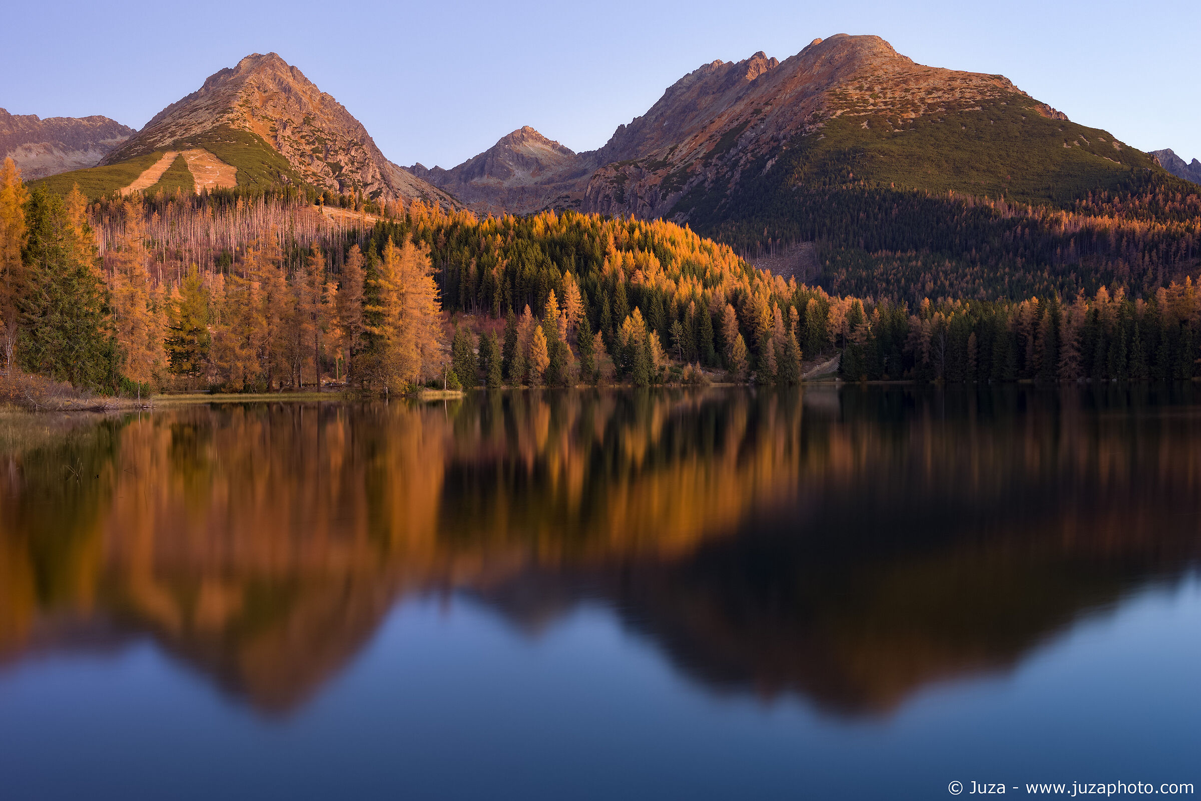 Strbske Pleso, prima dell'alba