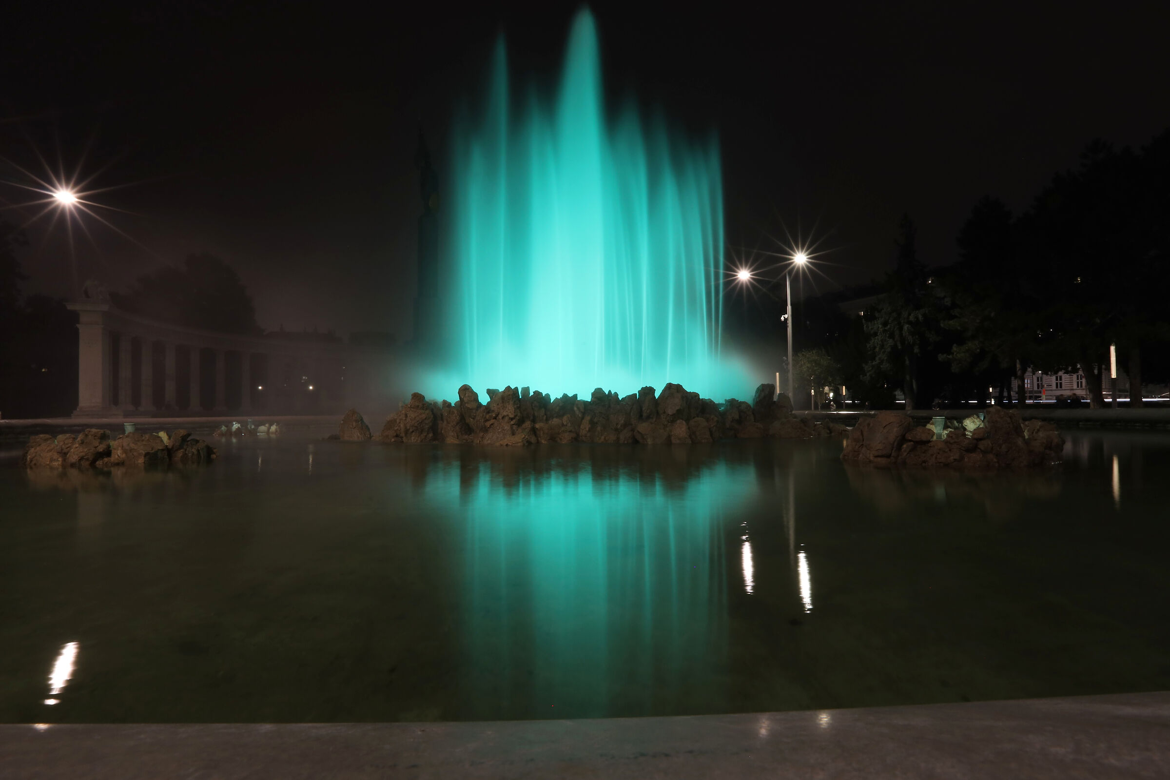 Giochi d'acqua e di colori