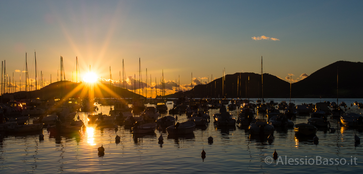 Sunset in Lerici