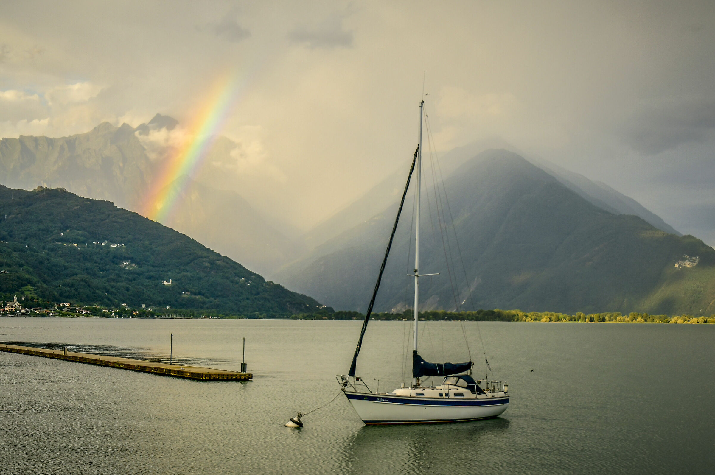 Lake and Rainbow