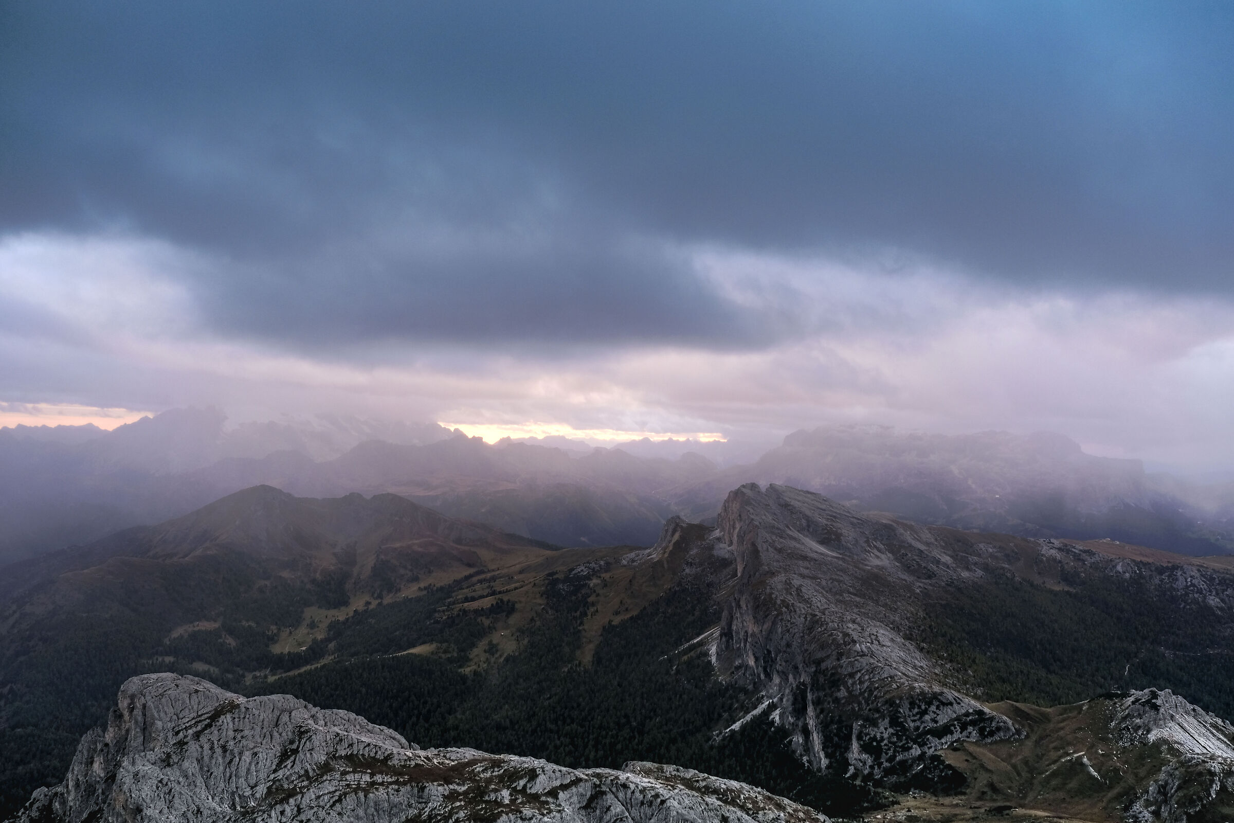 Overview from Lagazuoi