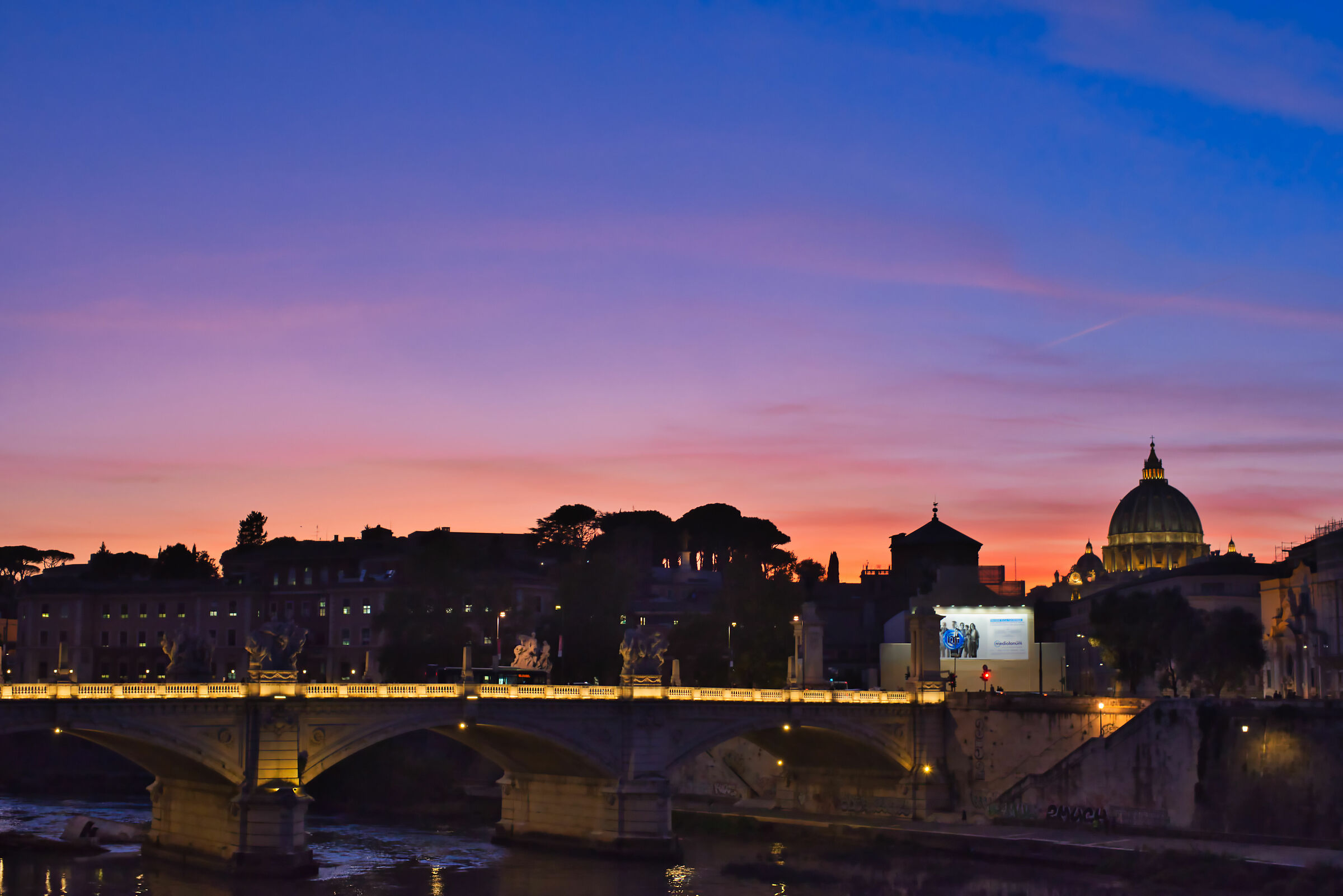 Sunset at St. Peter's