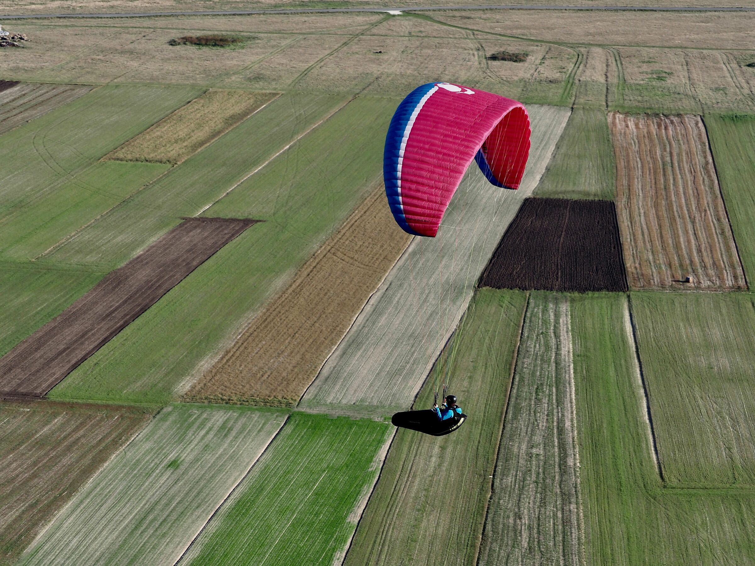 Colori di Castelluccio visti dall'alto