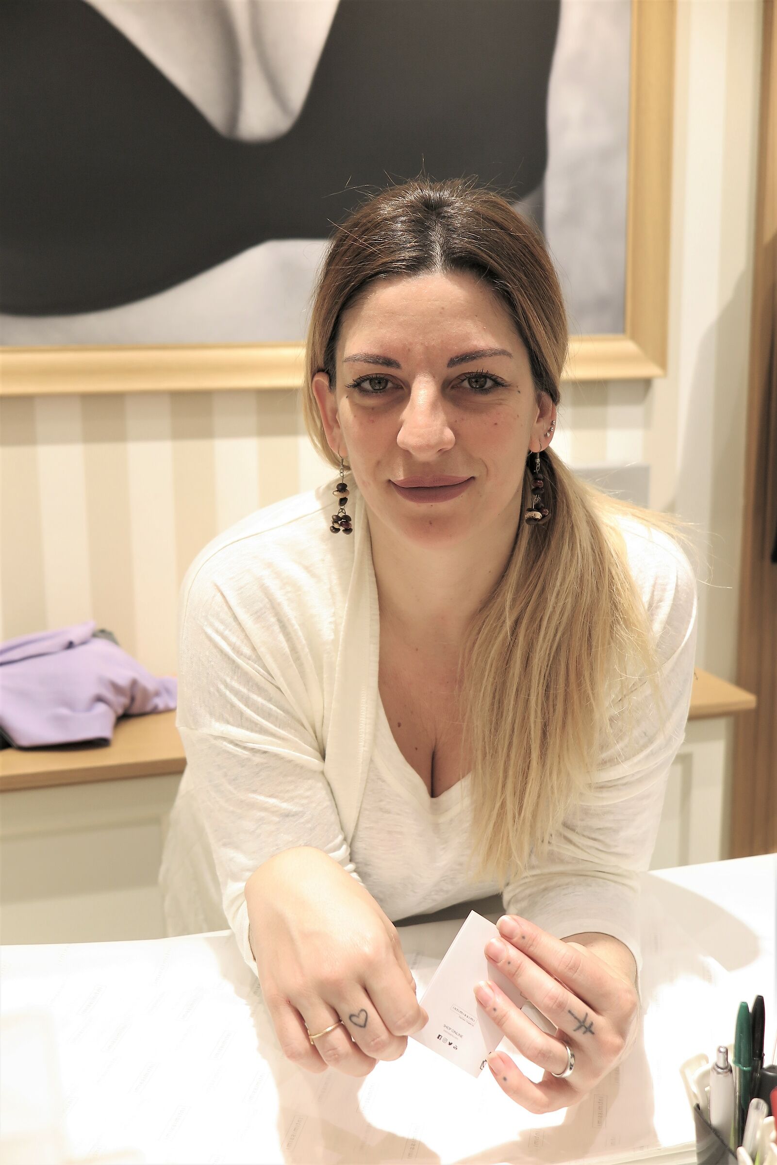 È pronta al confronto!