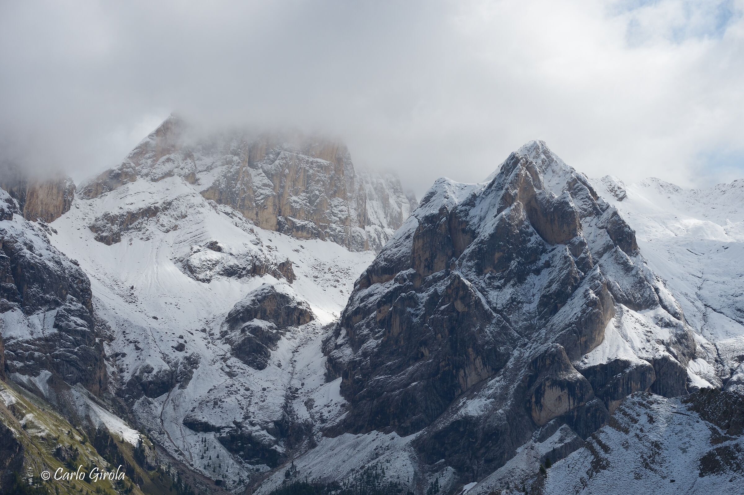The Marmolada and the Shadow