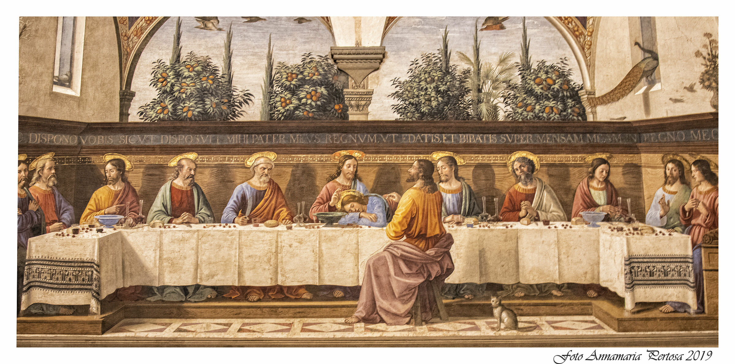 Firenze: Il Cenacolo del Ghirlandaio