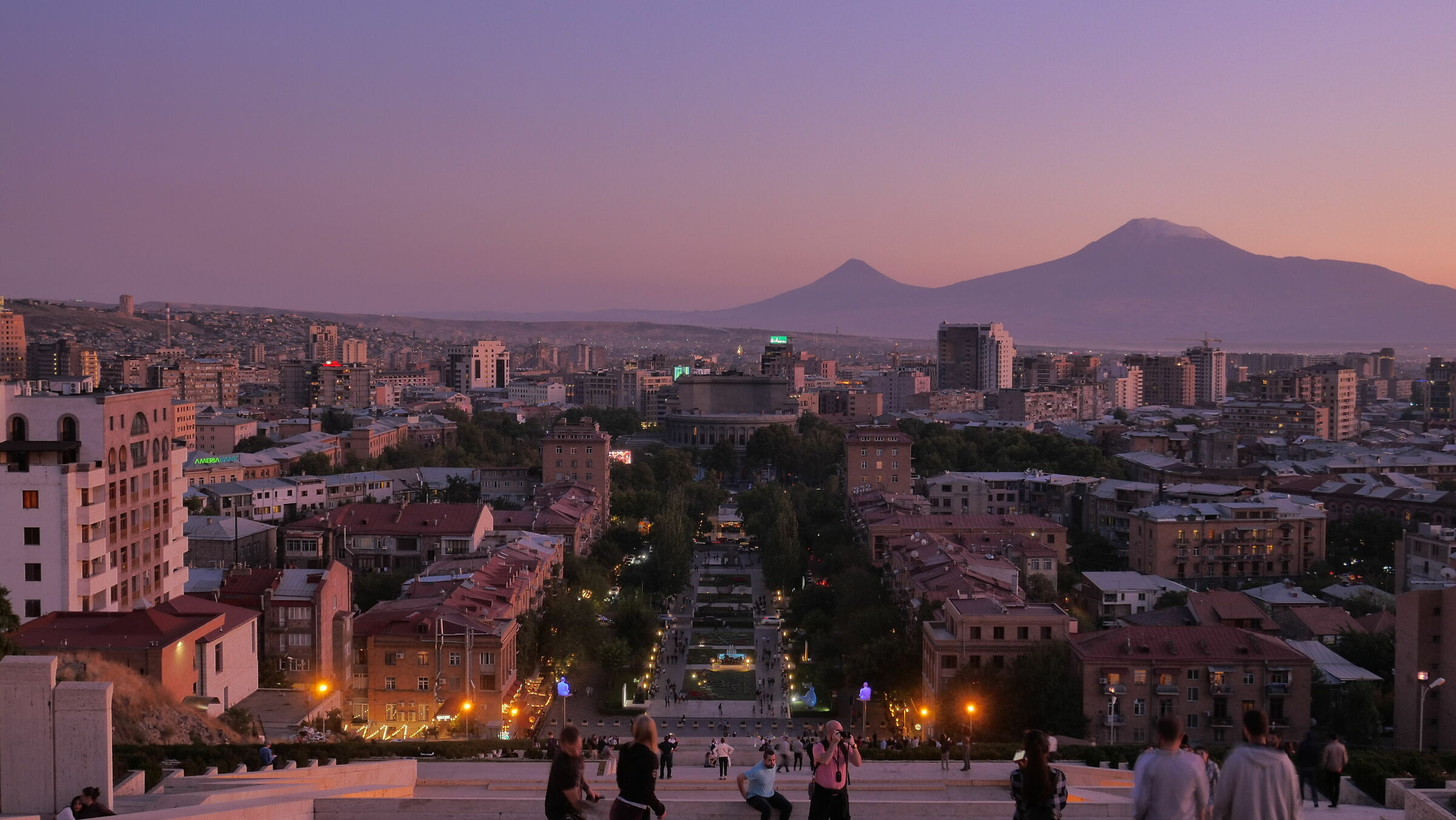 Tramonto sull'Ararat