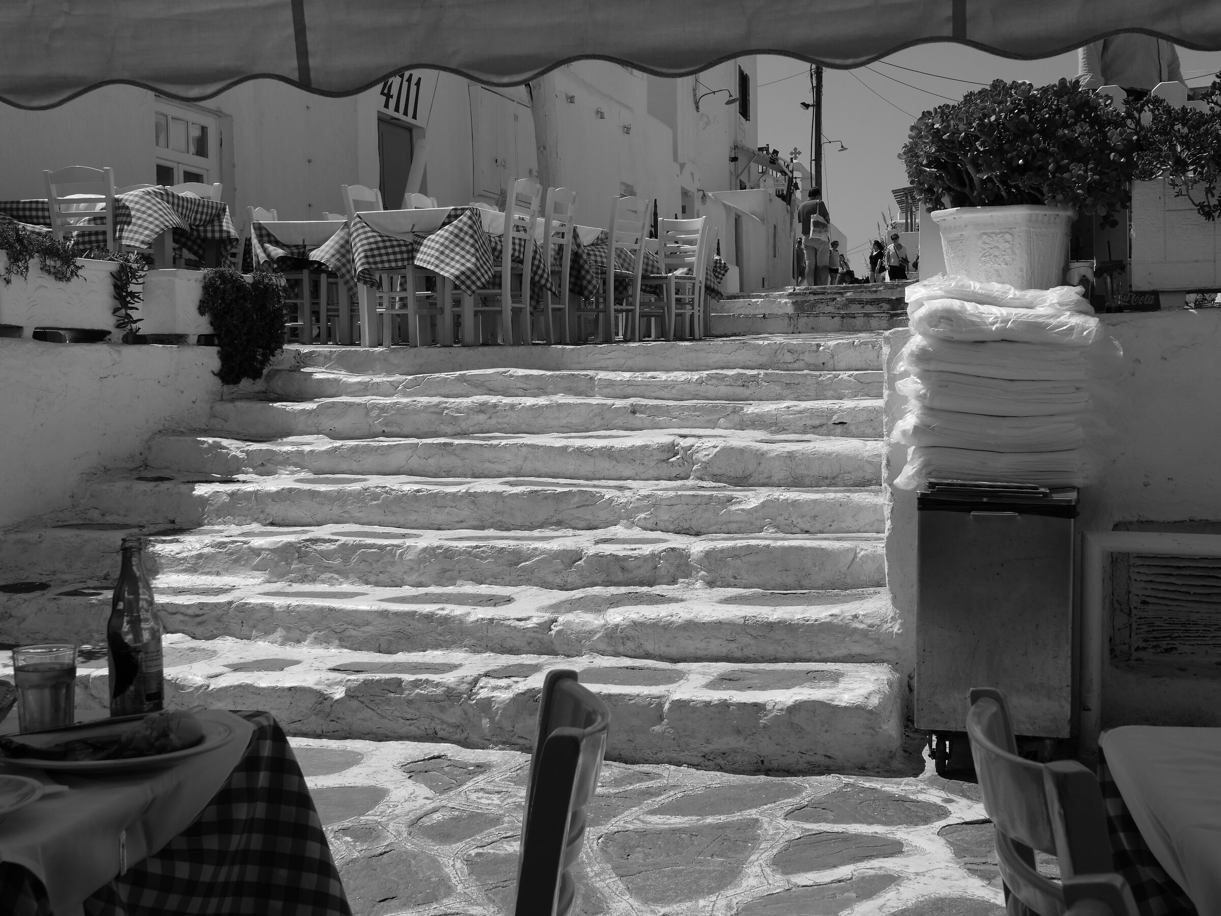 Mikonos, seafood restaurants