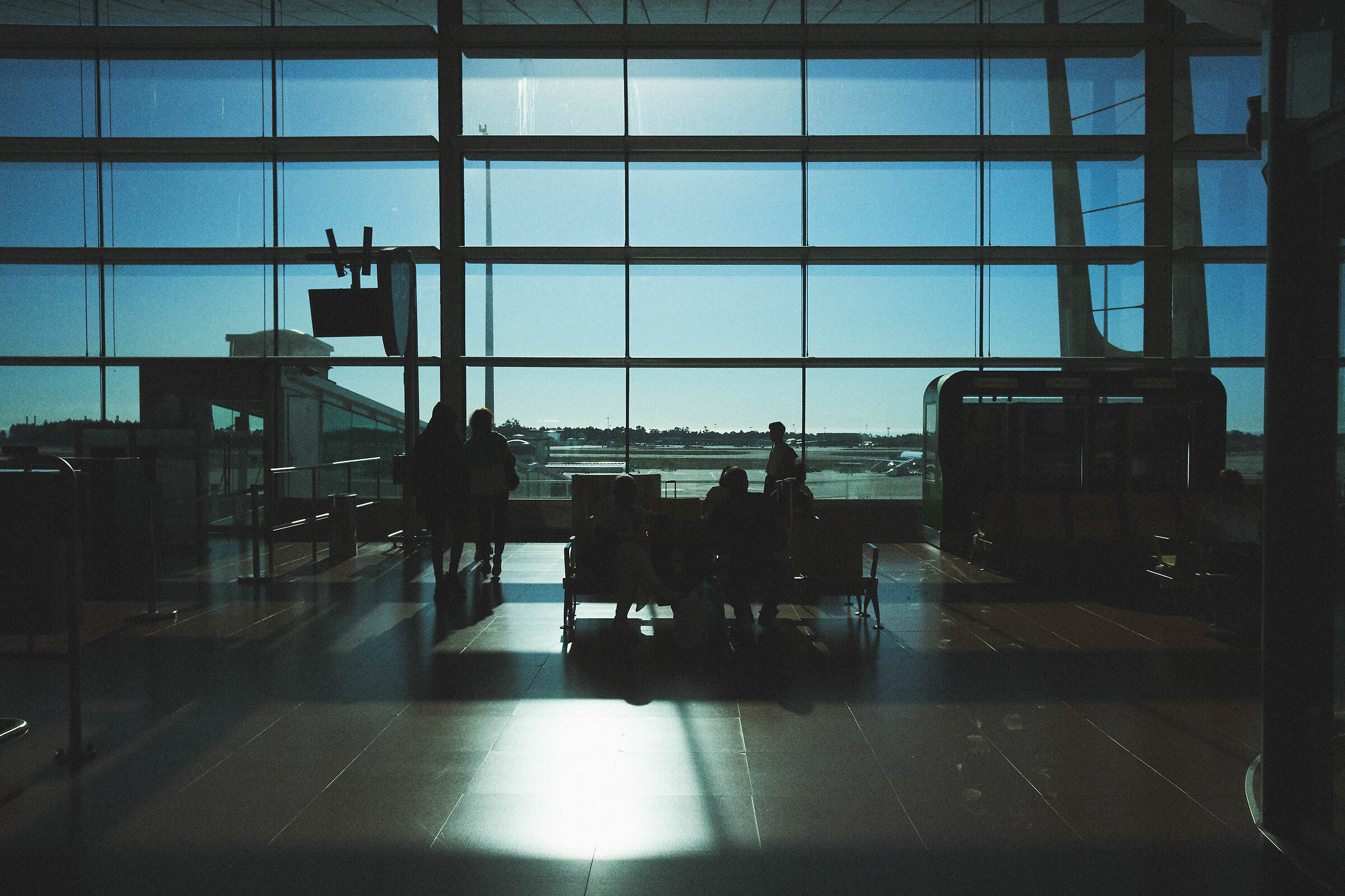 Waiting for departure