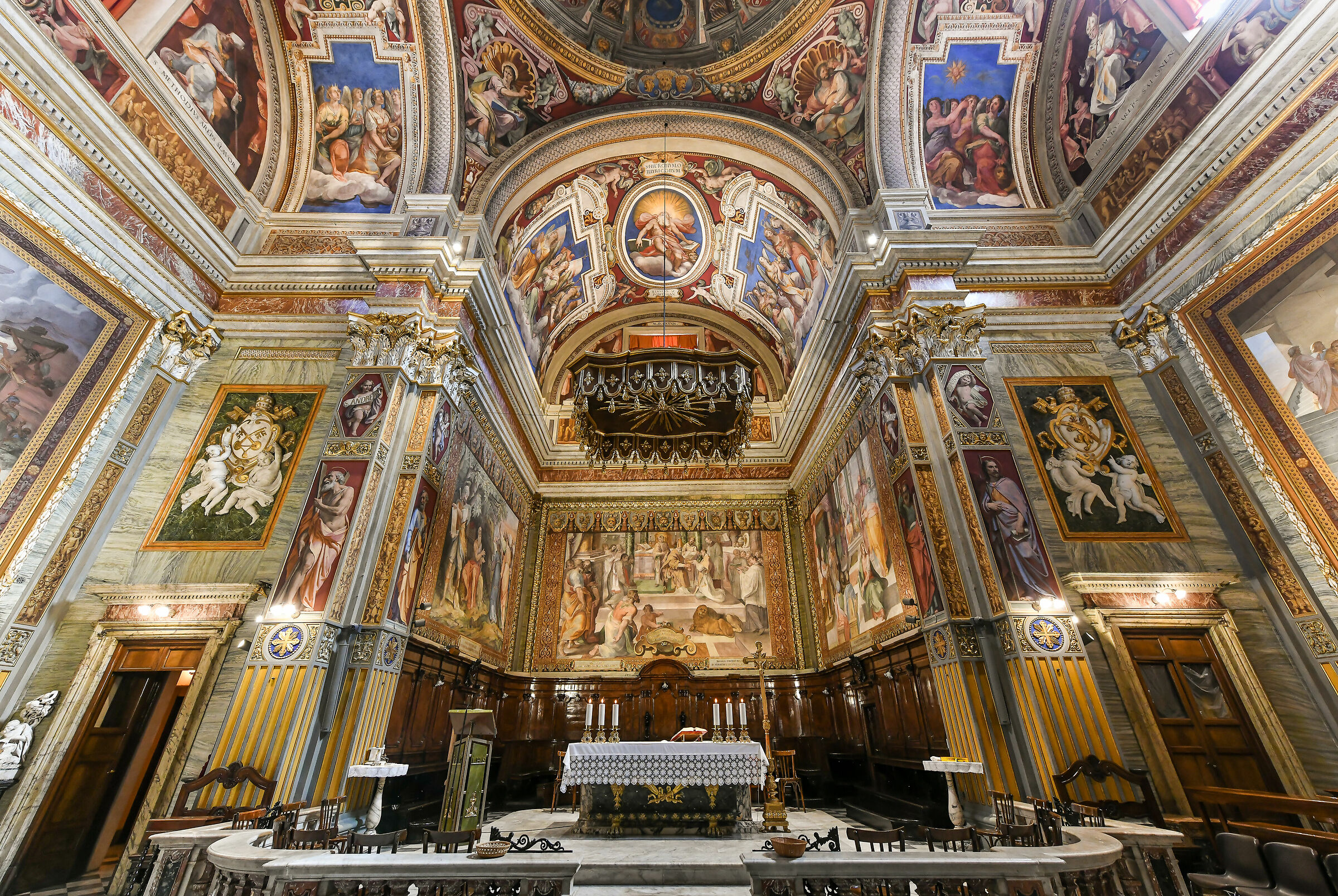 Roma-S.Girolamo of the Croazi after the restoration