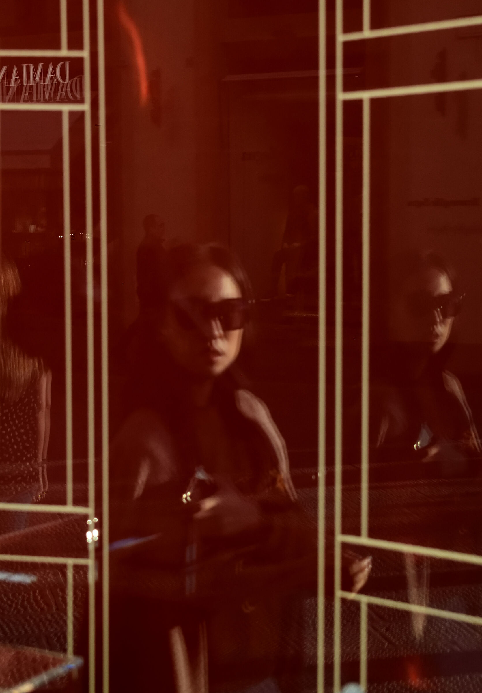 shop window reflection