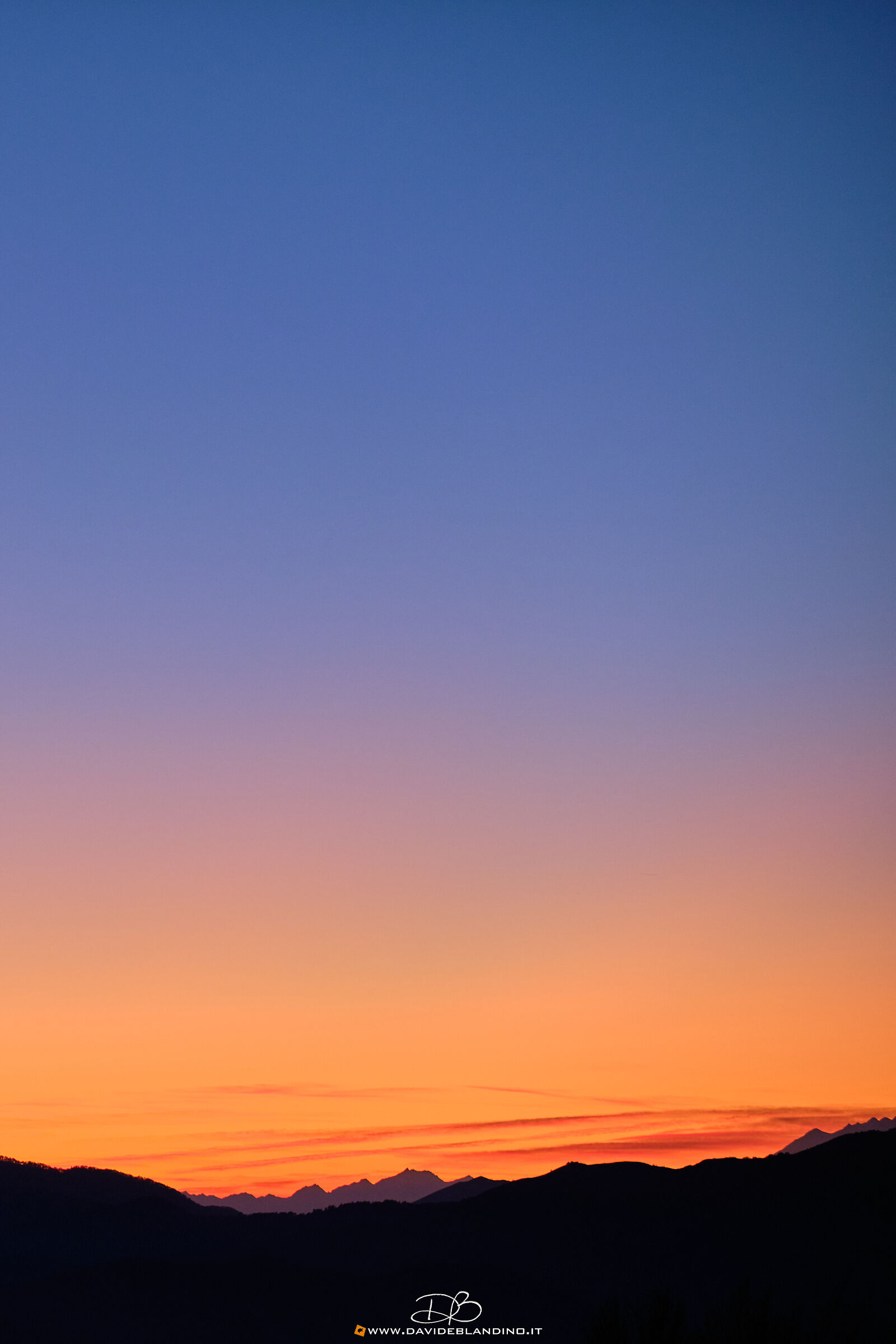 Dopo tanta pioggia, la fine di un giorno di sole