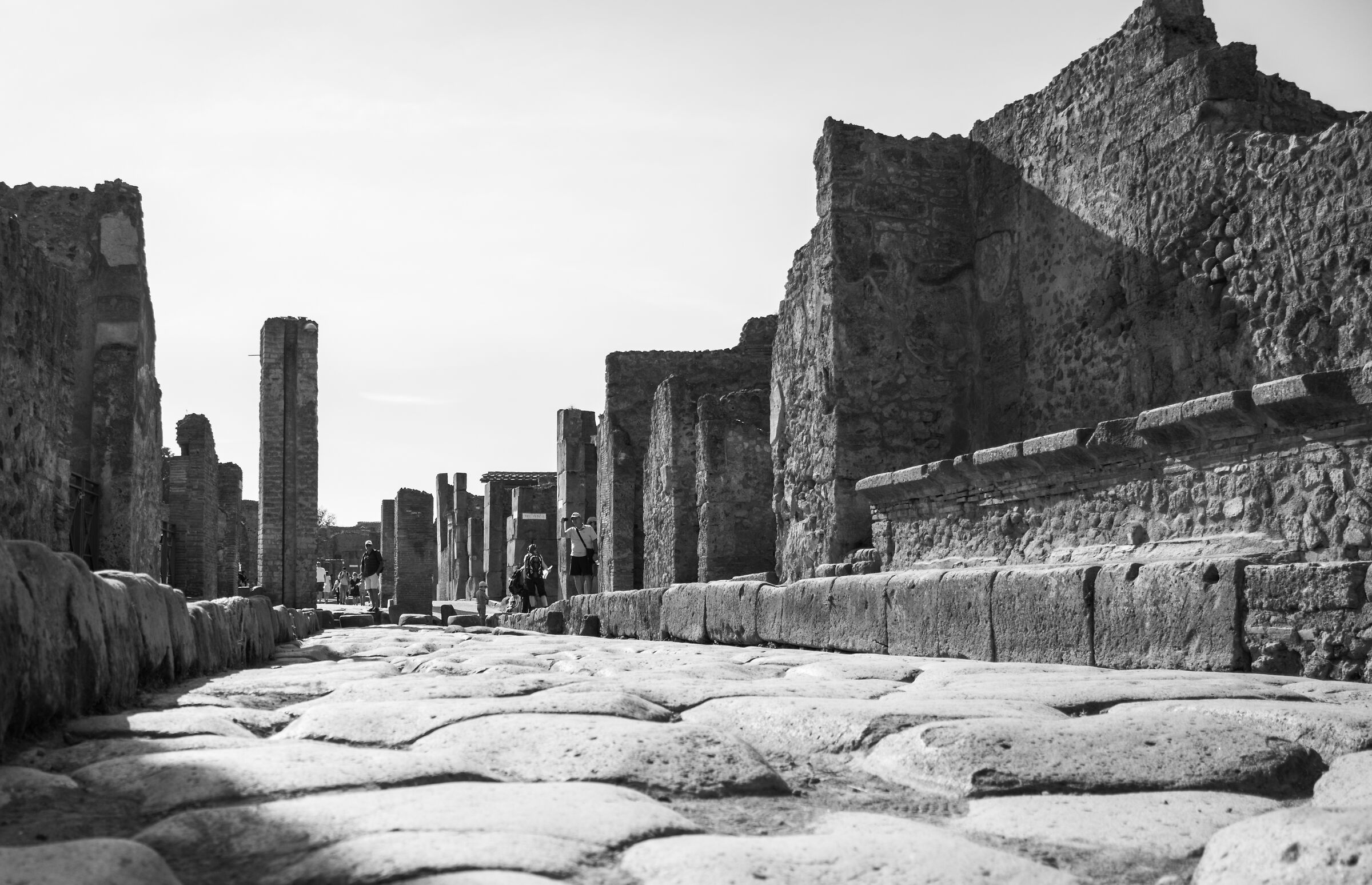 Pompei bianca e Nera