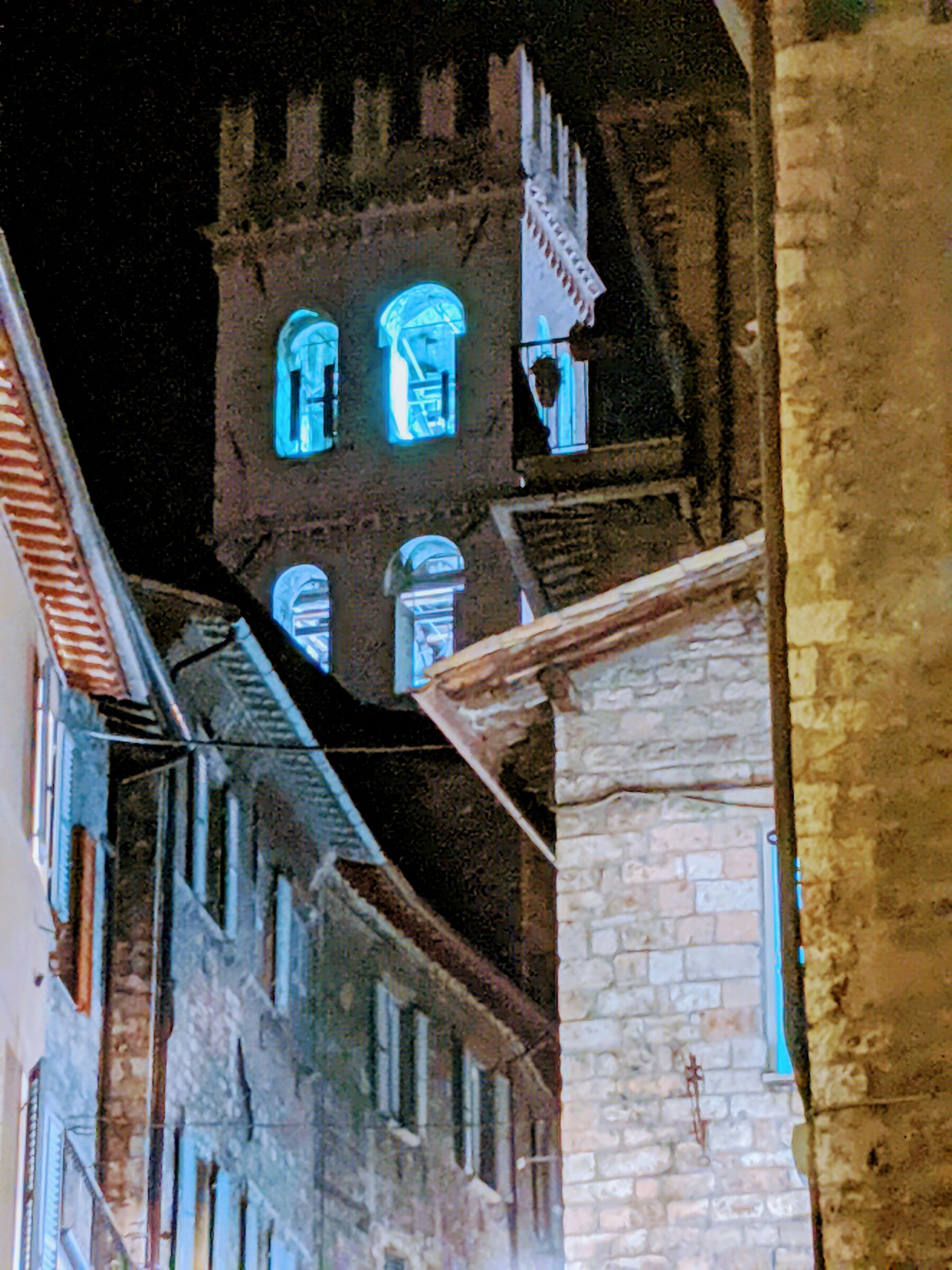 Assisi by night