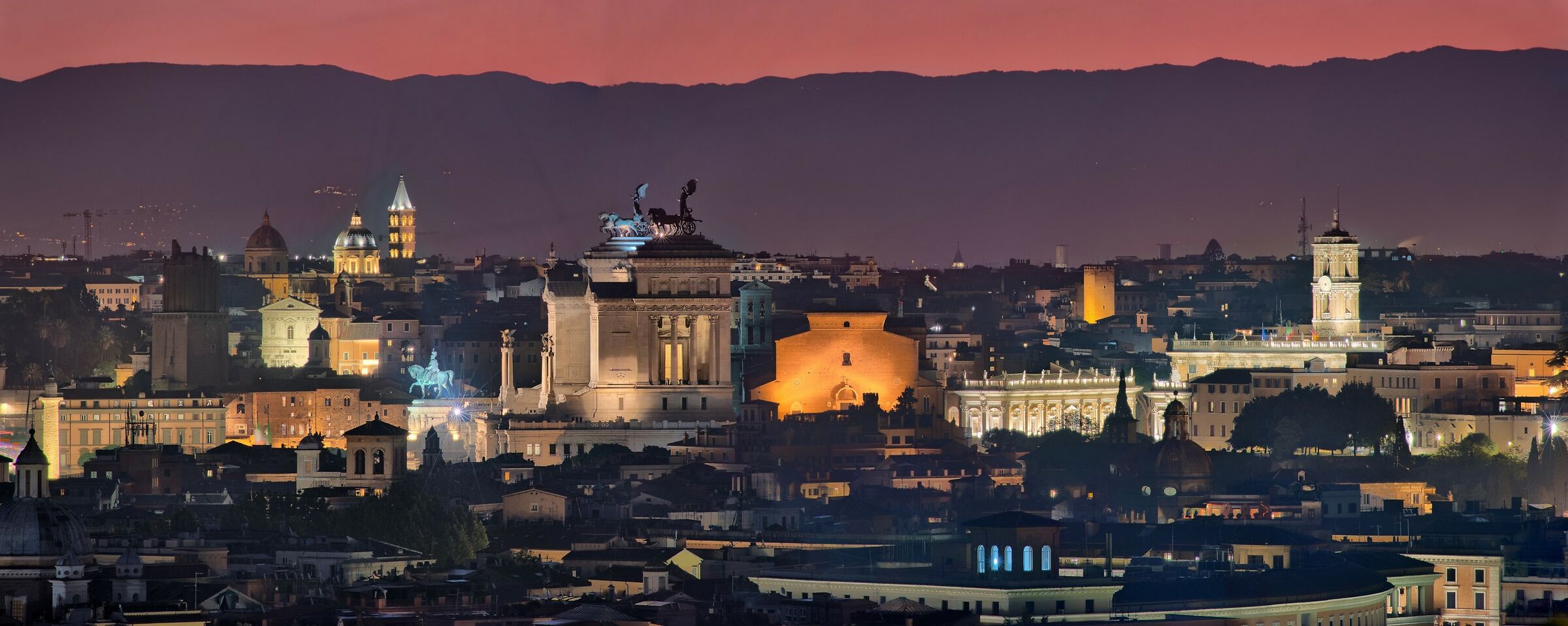 sunrise from the Janiculum