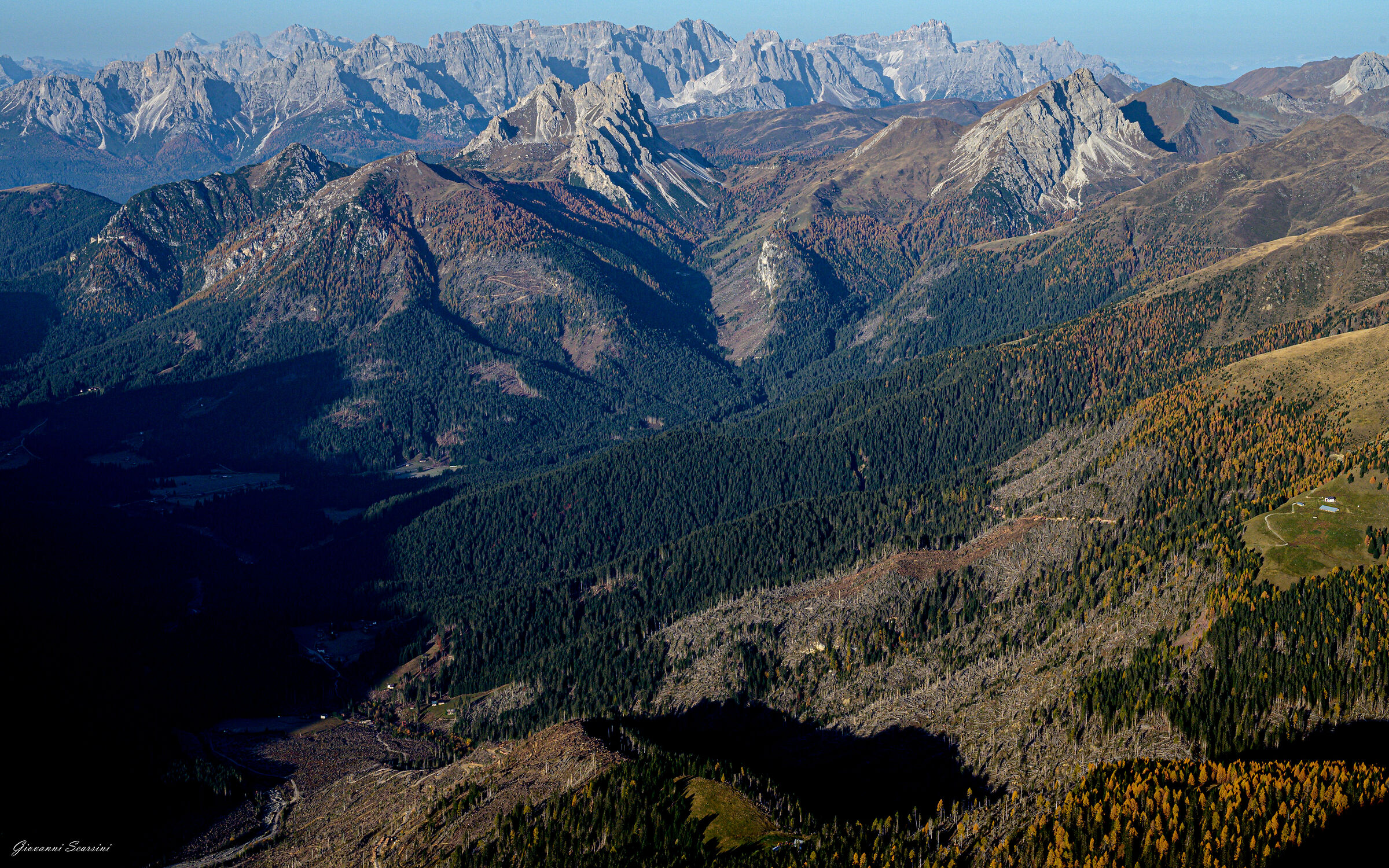 Le conseguenze di Vaia in Val Visdende un anno dopo