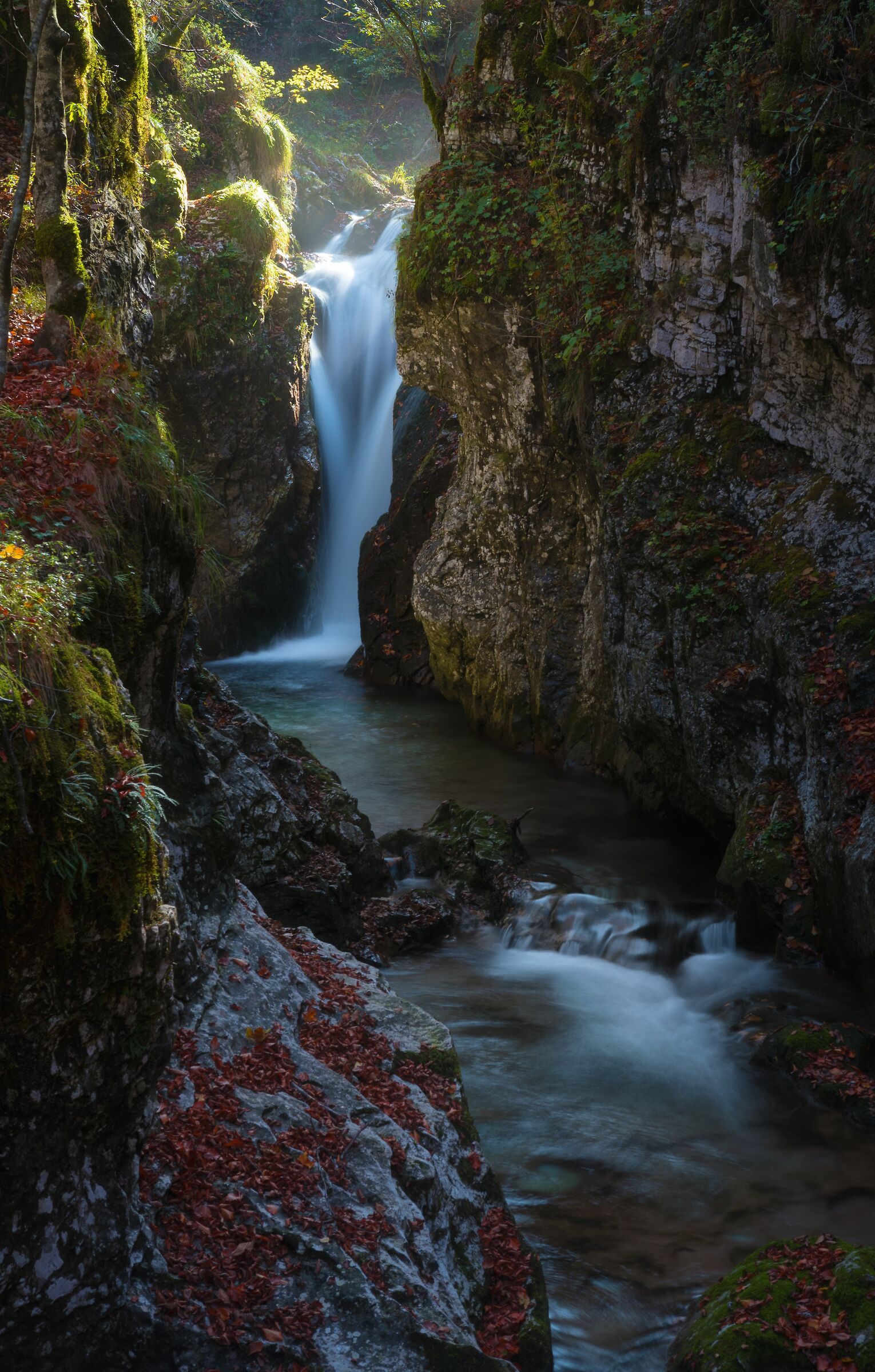 Cascate in Val D'Arzino