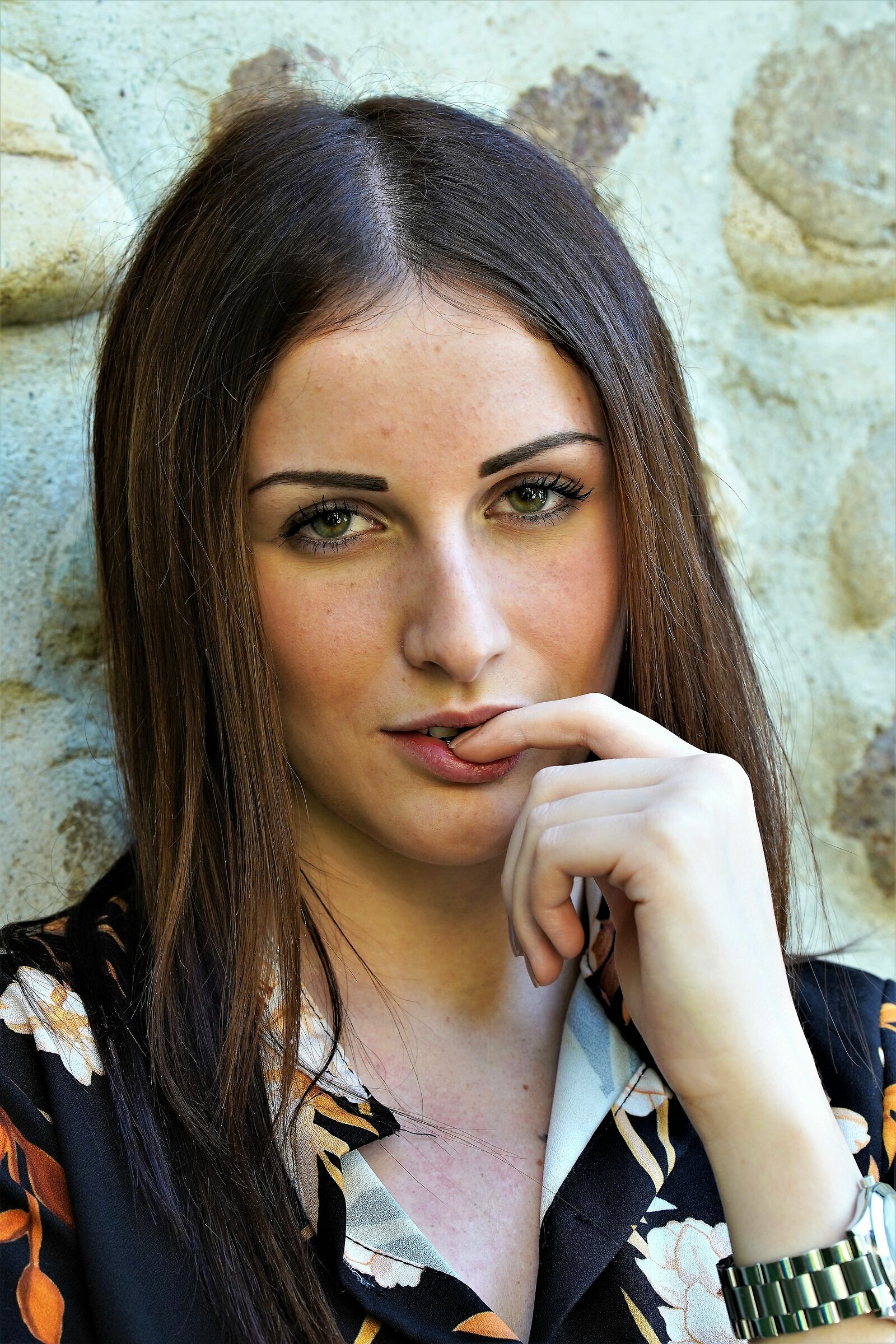 Intrigued looks