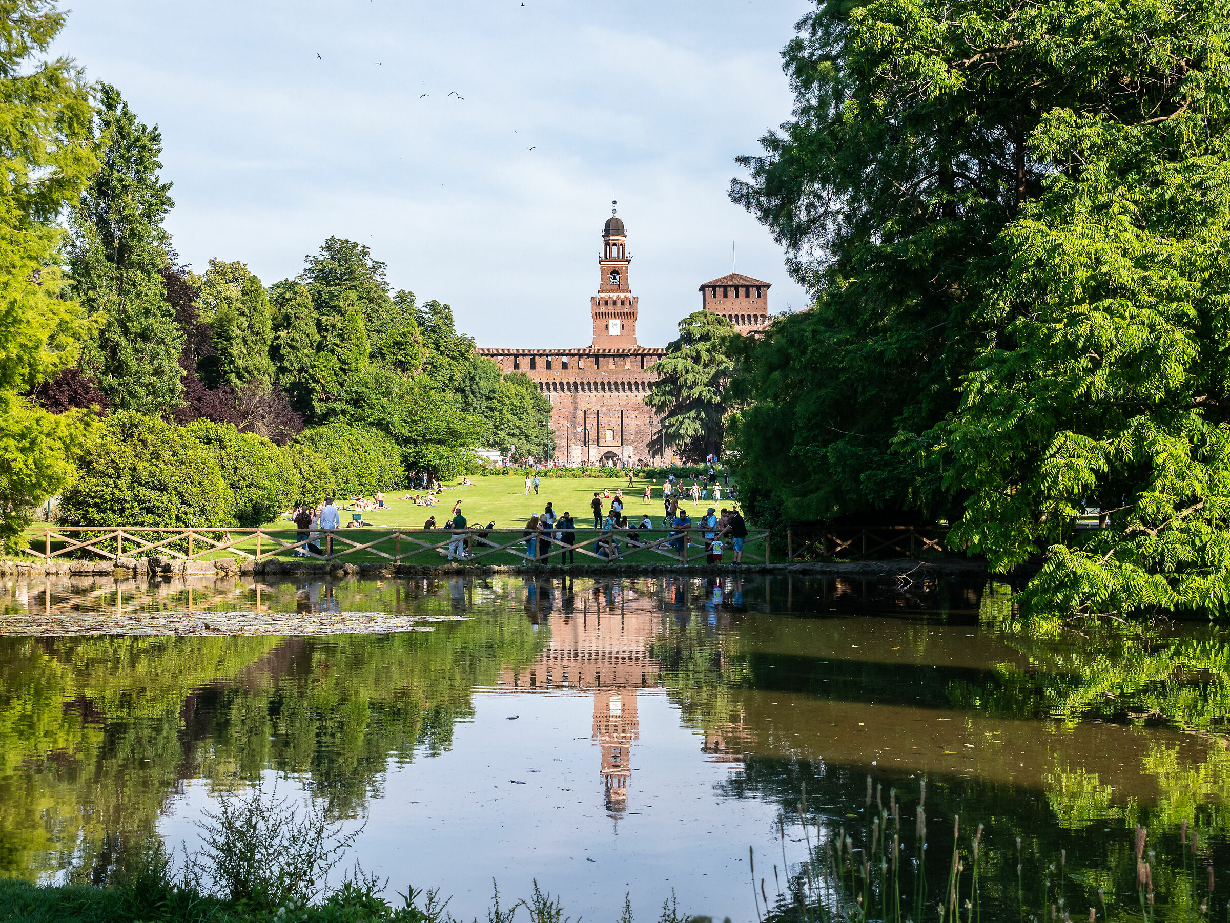 Reflections at the Simplon Park