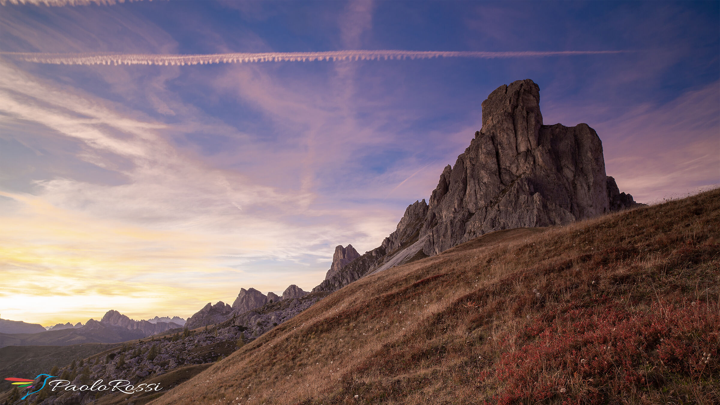 Il Ra Gusela al tramonto...