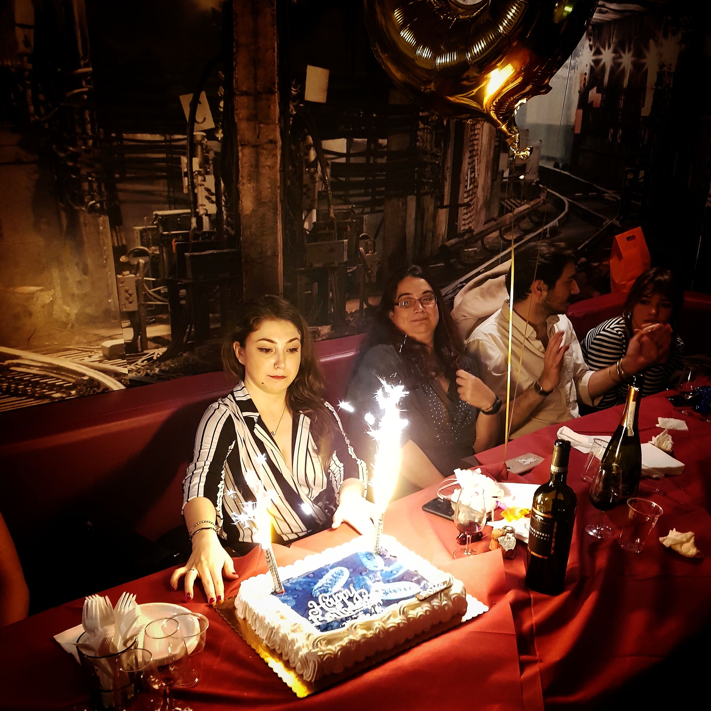 And I'm supposed to turn these off?