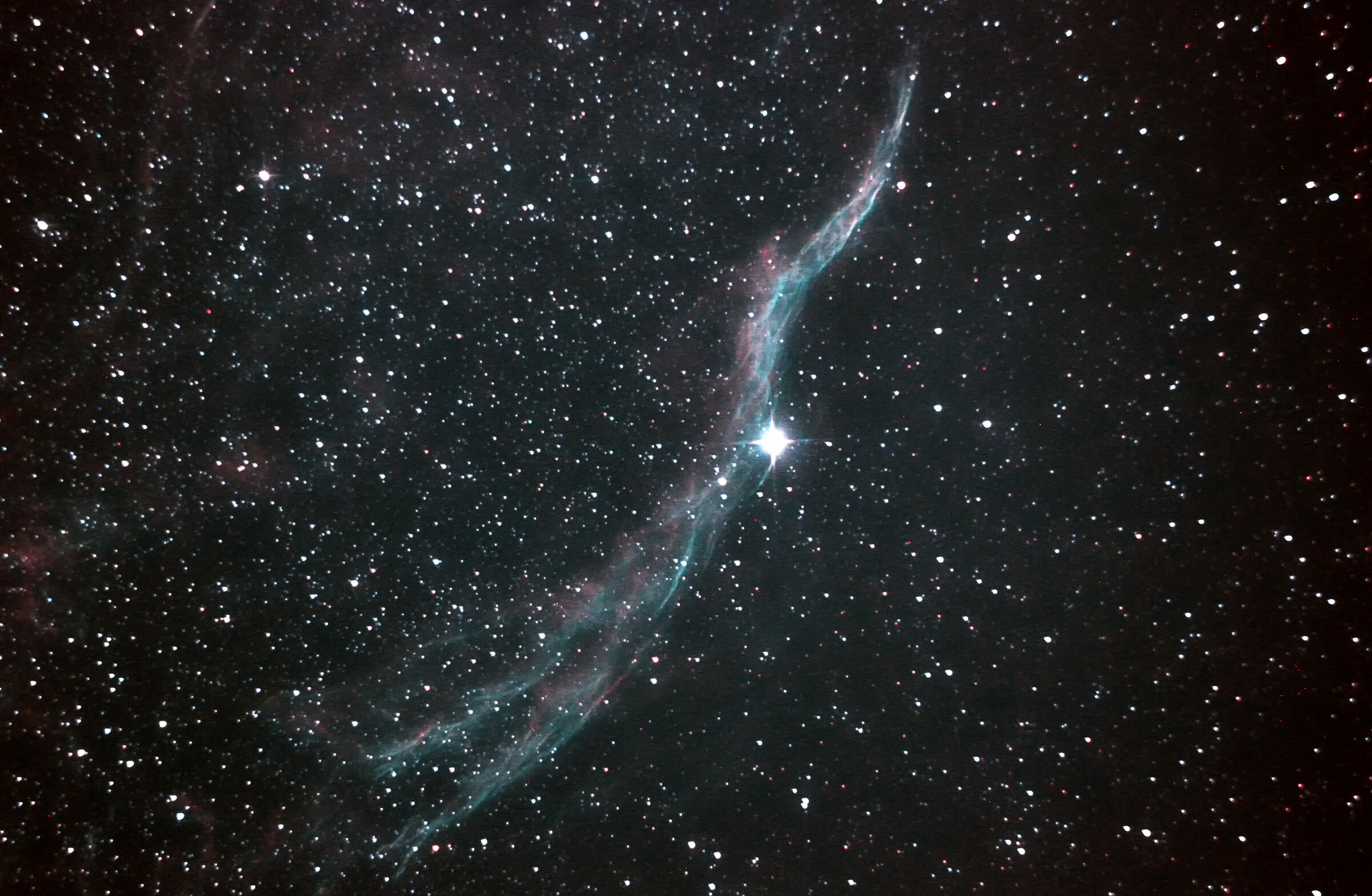 nebulosa velo, rielaborazione