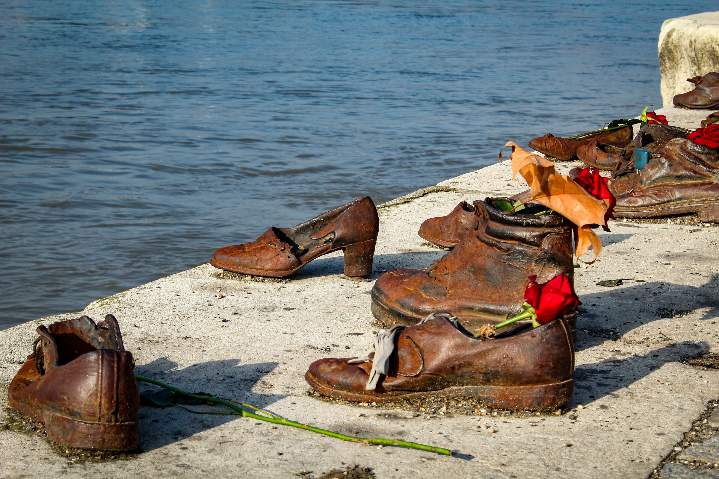 Shoes on the danube.
