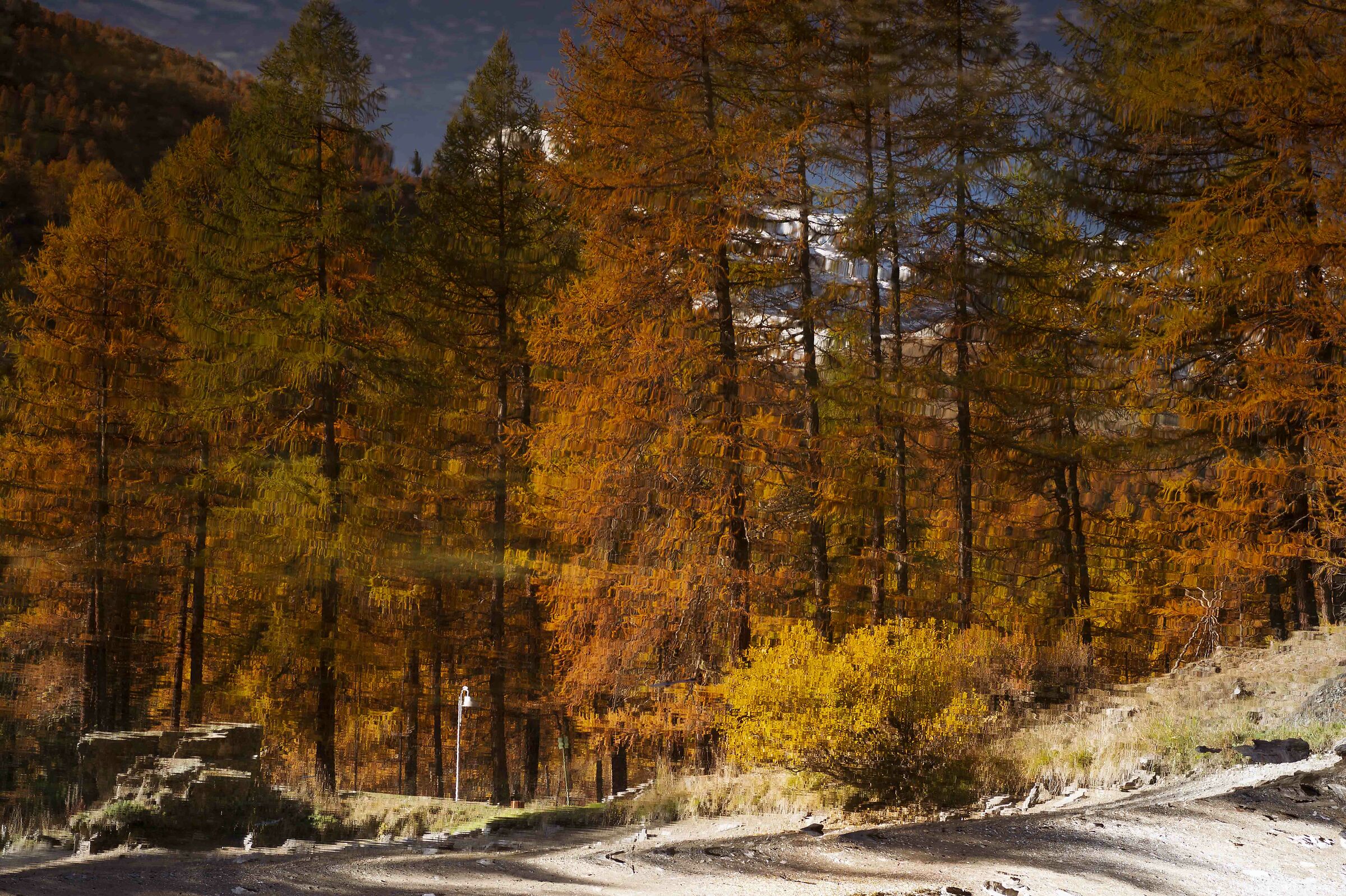 Reflection on the lake