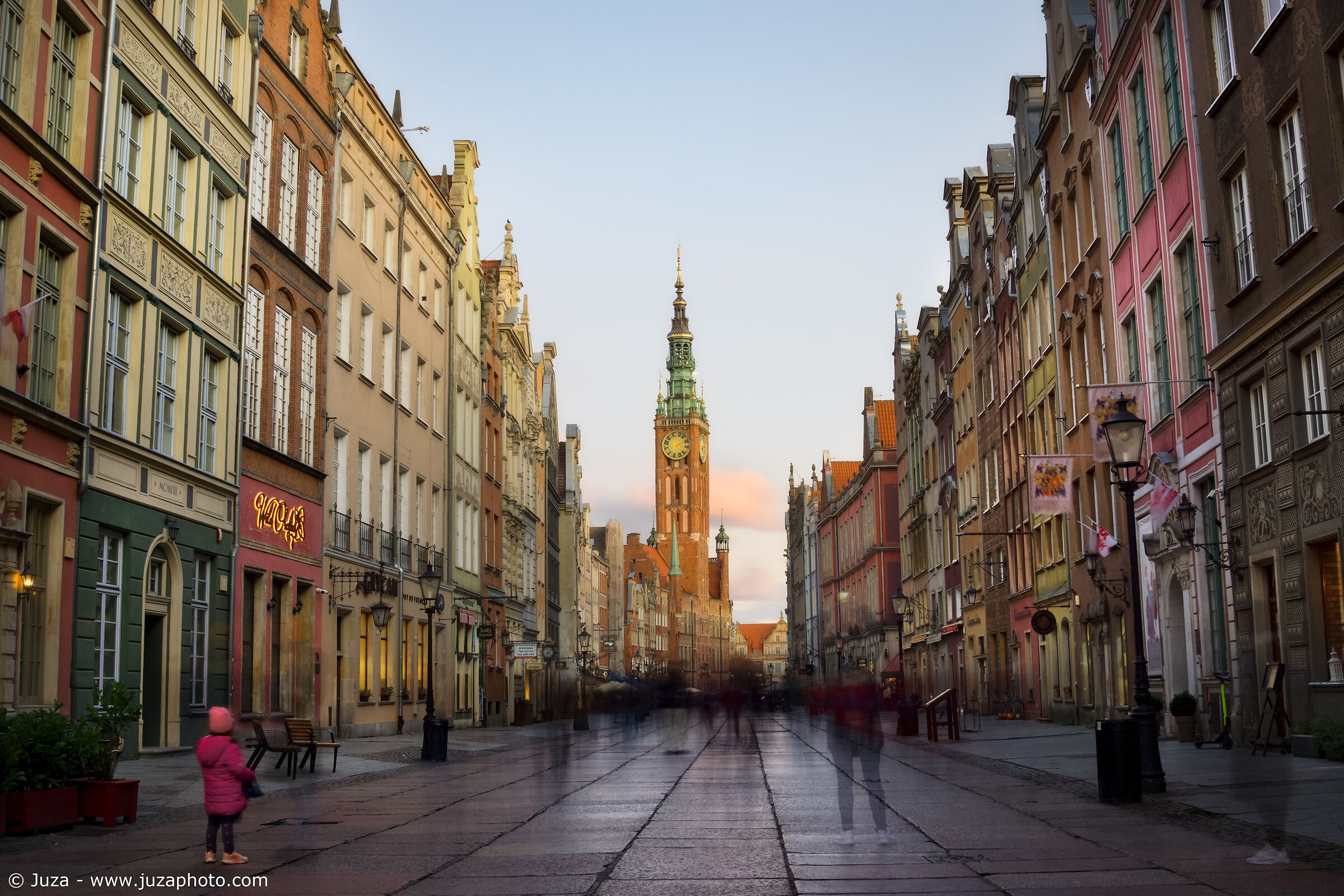 In the streets of Gdansk