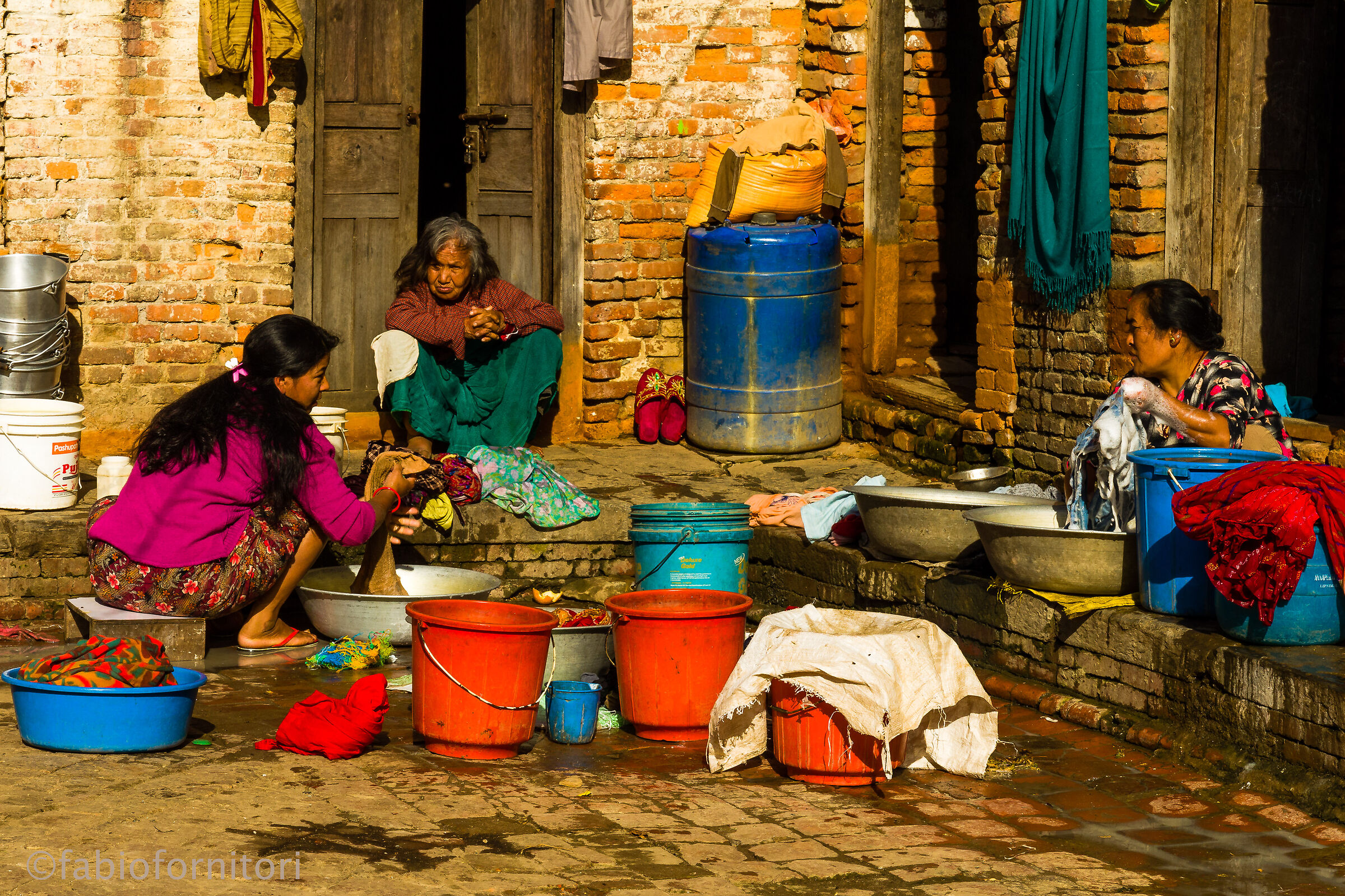 Kathmandu ,  Women conversation , Nepal 2010