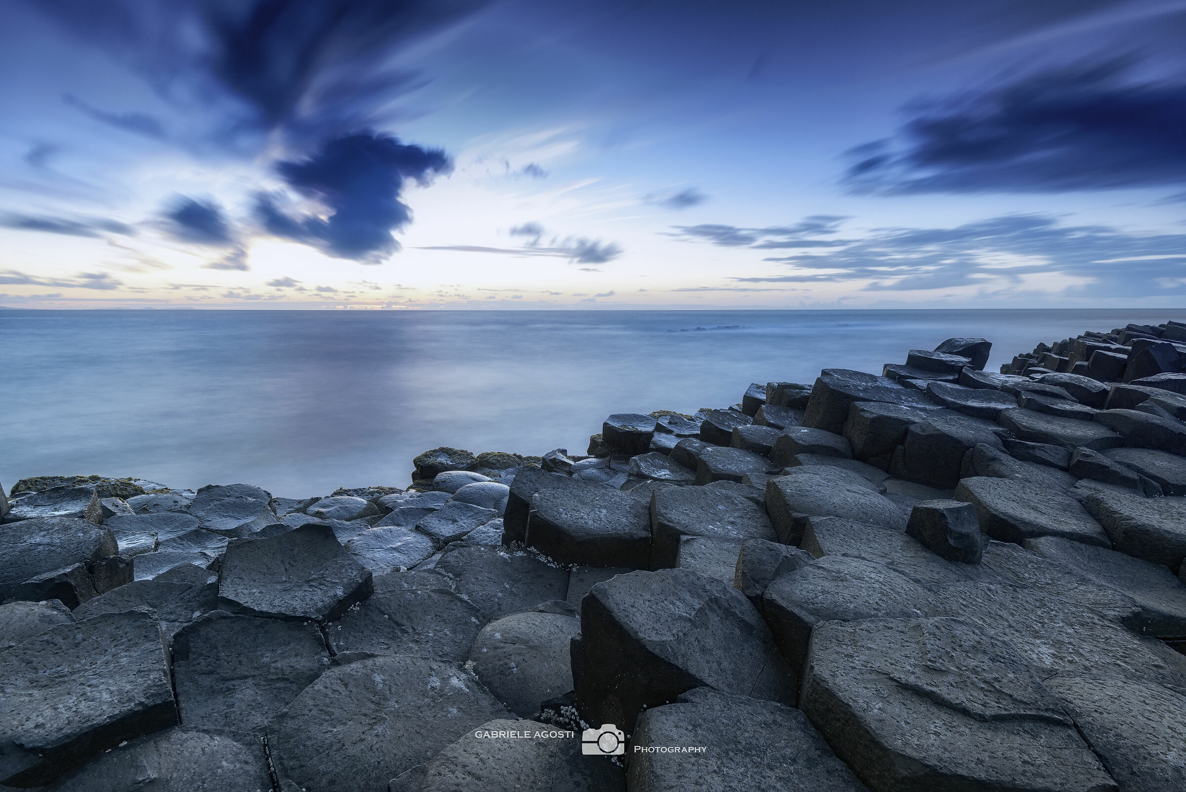 Ora Blu sul Giants Causeway
