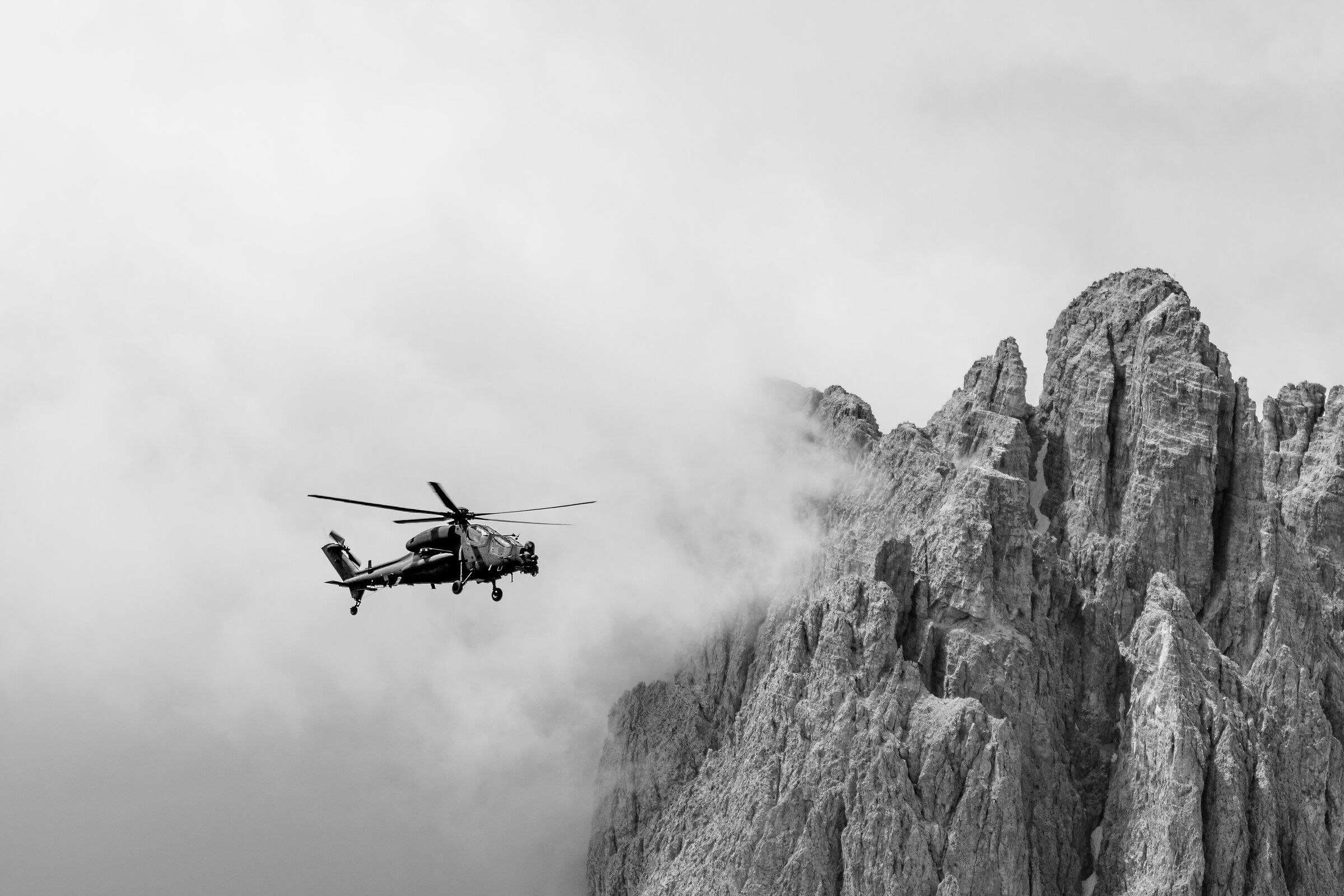 The immensity of the Dolomites