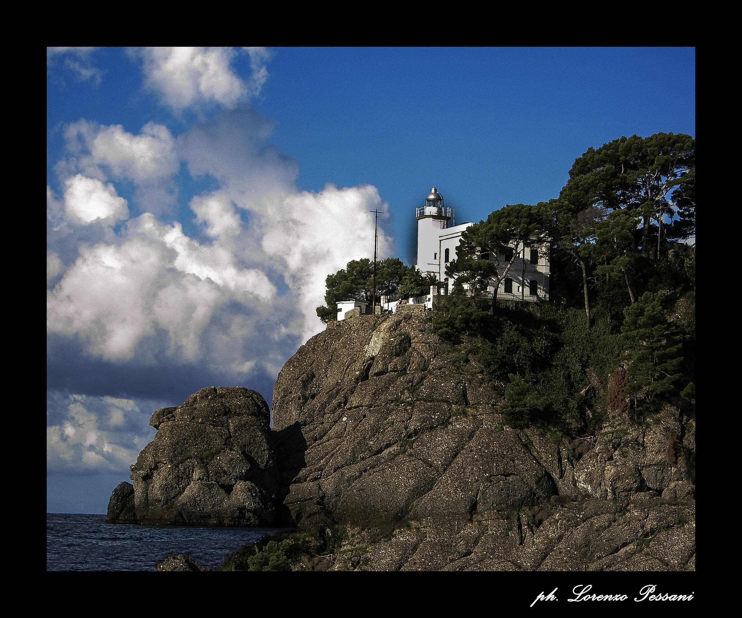 Portofino the lighthouse