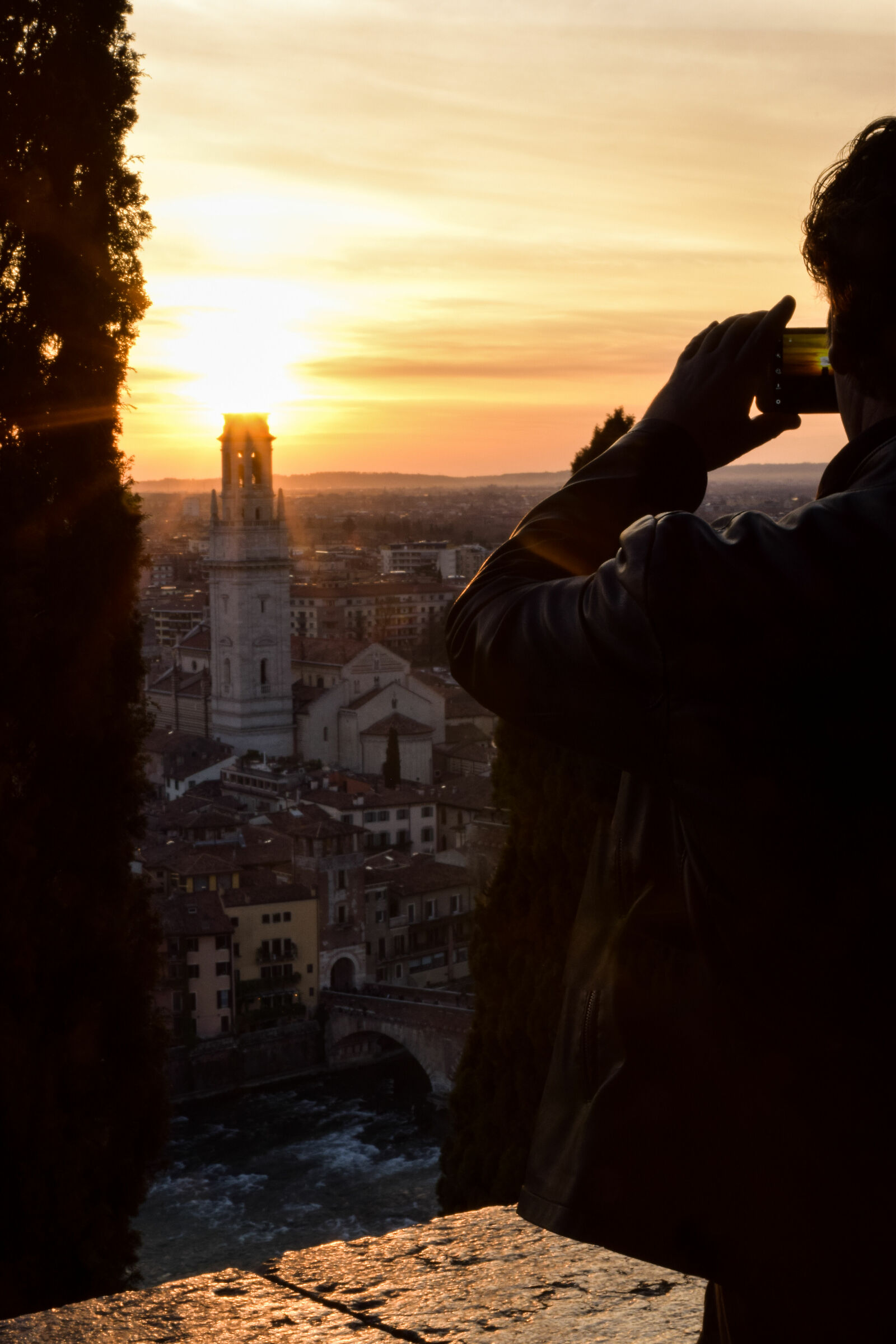 Tramonto da Castel San Pietro