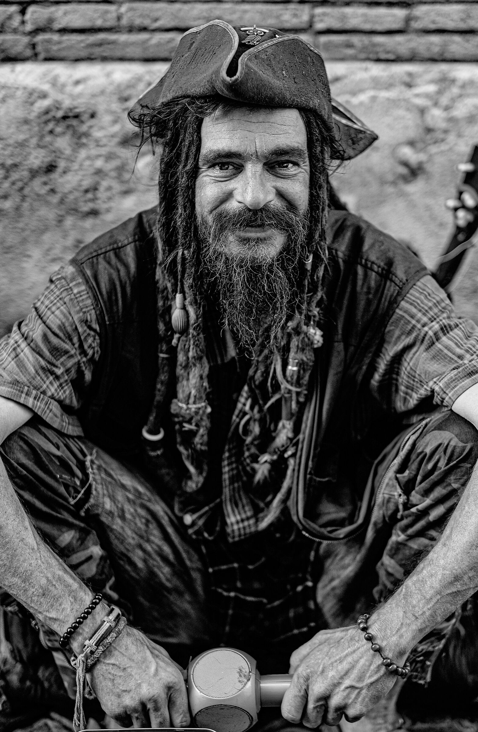 Il Jack Sparrow si è sistemato per halloween