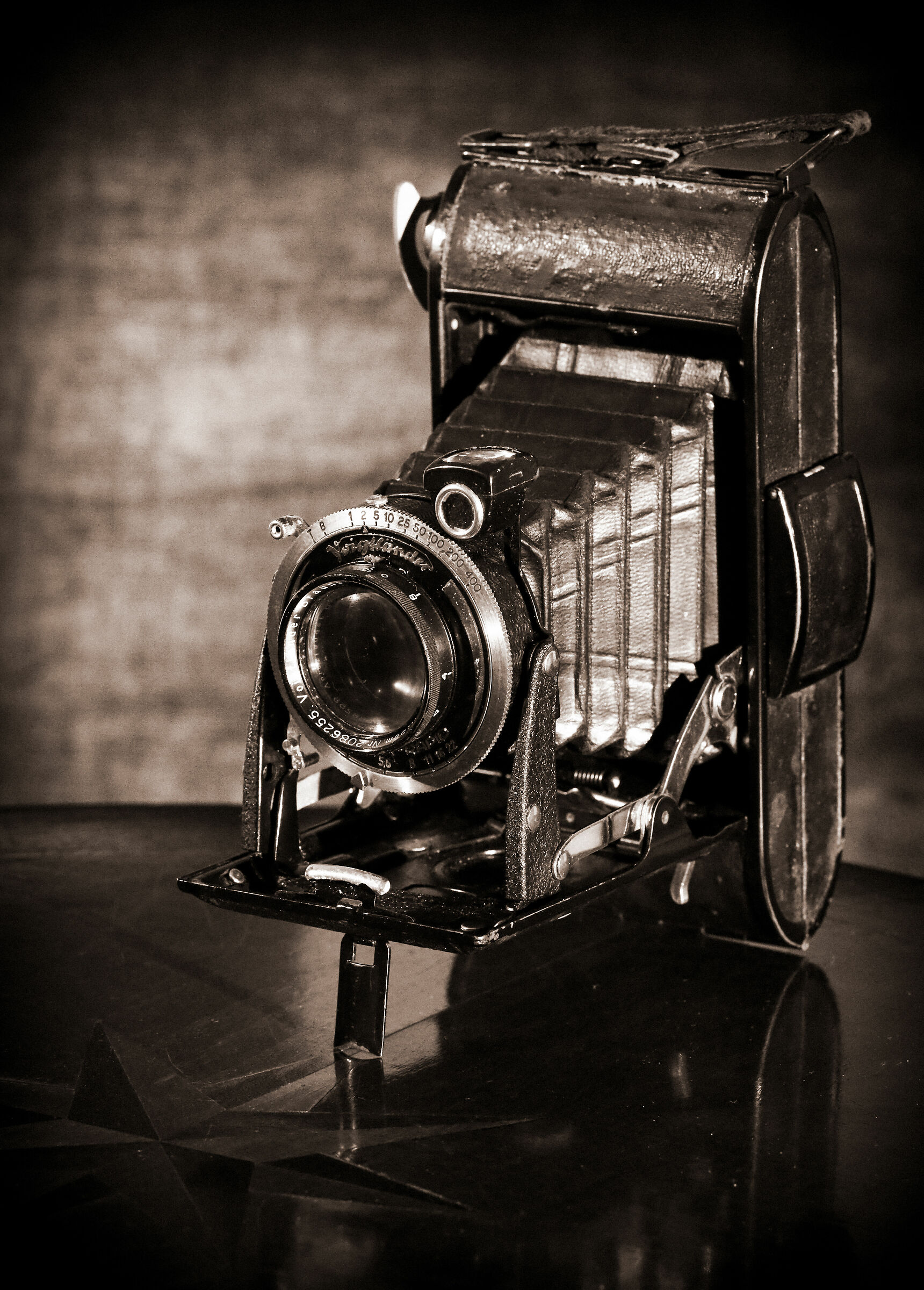 The old lady in the old style