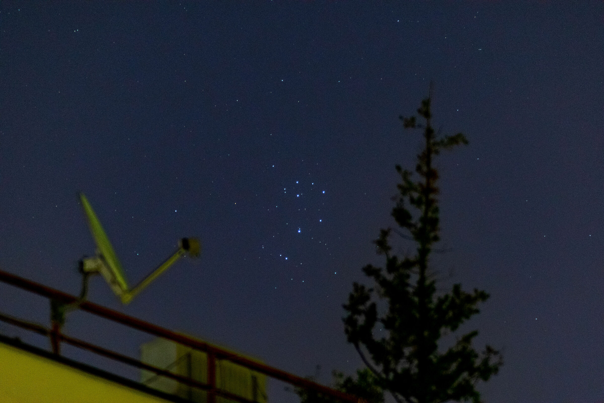 Colpo singolo delle Pleiadi