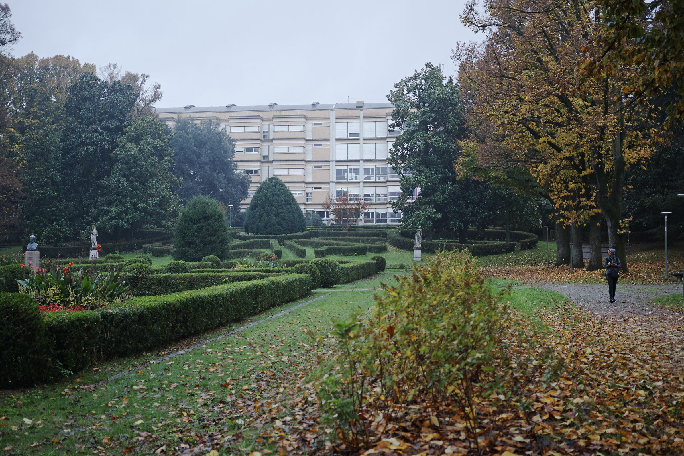 At the park in October