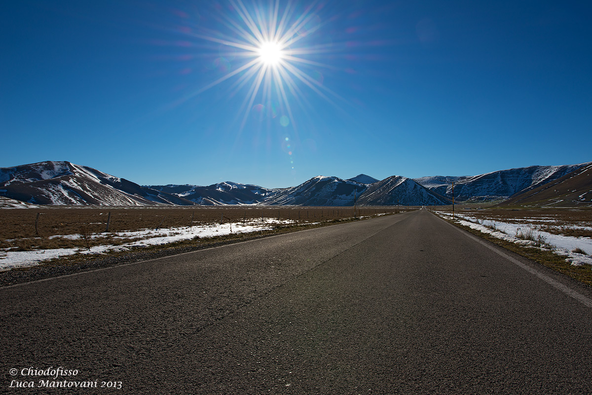 America? No,  piana di Castelluccio di Norcia