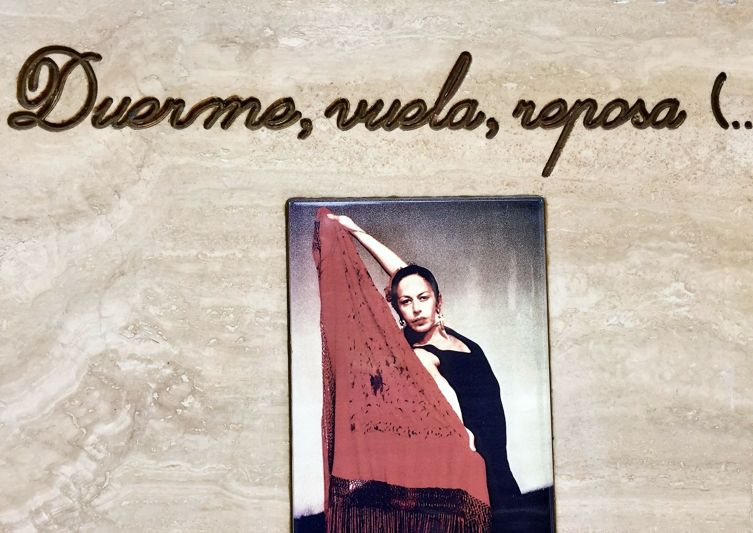 La Tomba di una Ballerina di flamengo!