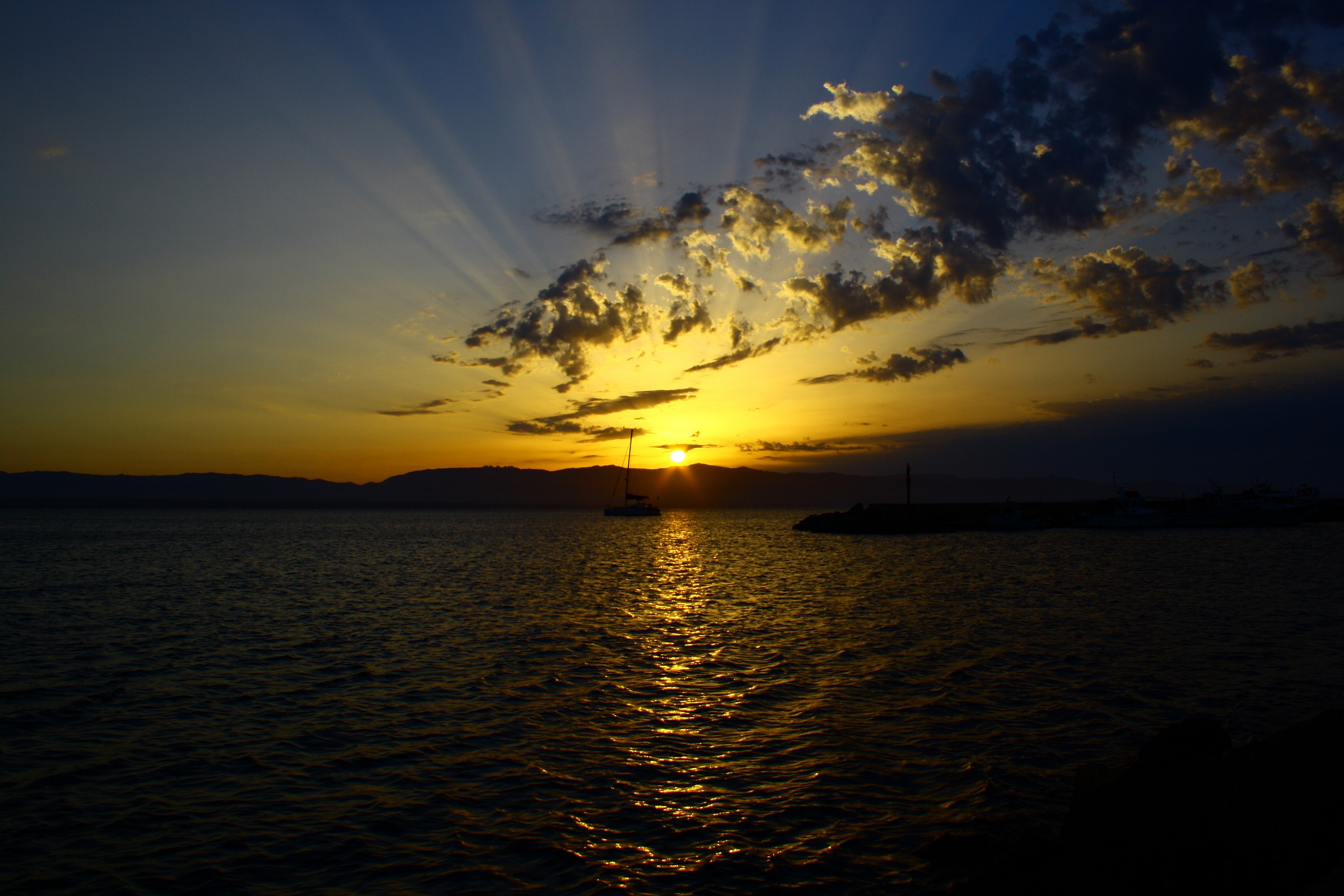 Alba su marina Piccola